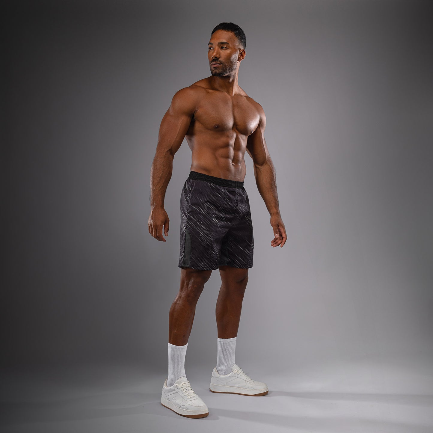 Venum Rapid Training Shorts - Black/Storm Grey