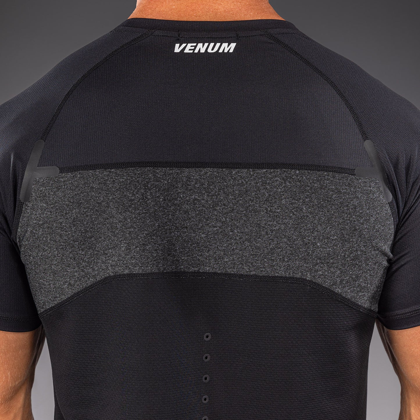Venum G-Fit Scales Dry-Tech T-Shirt - Black/ Charcoal Grey