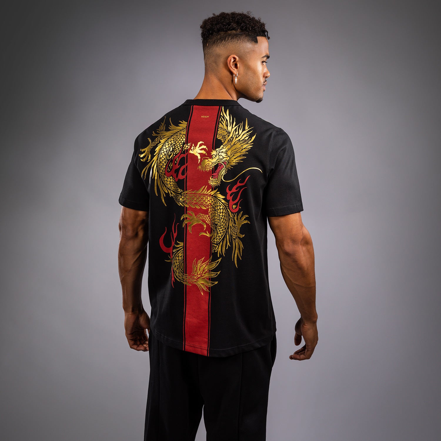 Venum x TEKKEN 8 - Marshall Law T-Shirt - Black/Red/Gold - Venum Asia