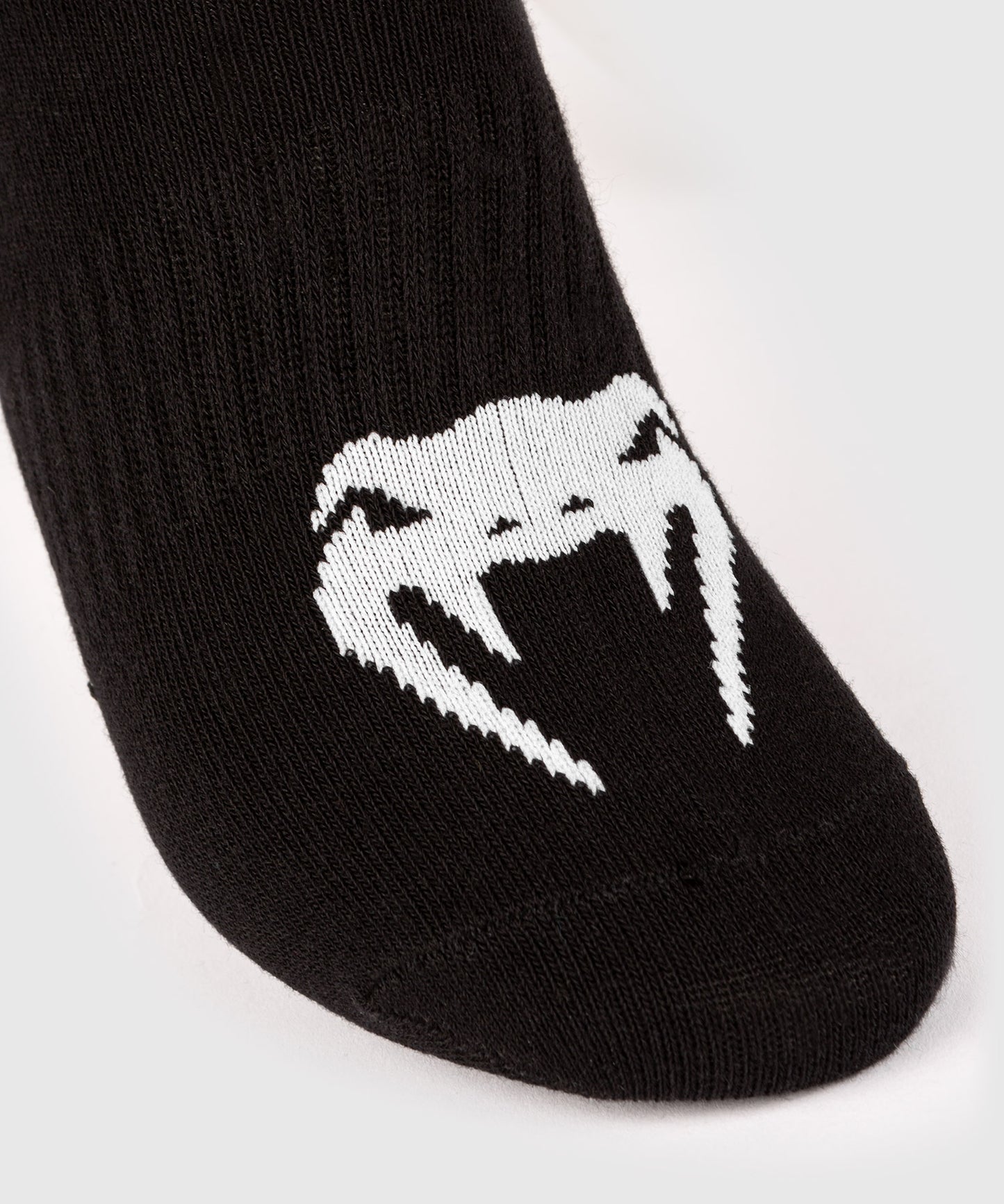 Venum Classic Footlet Sock - set of 3 - Black/White