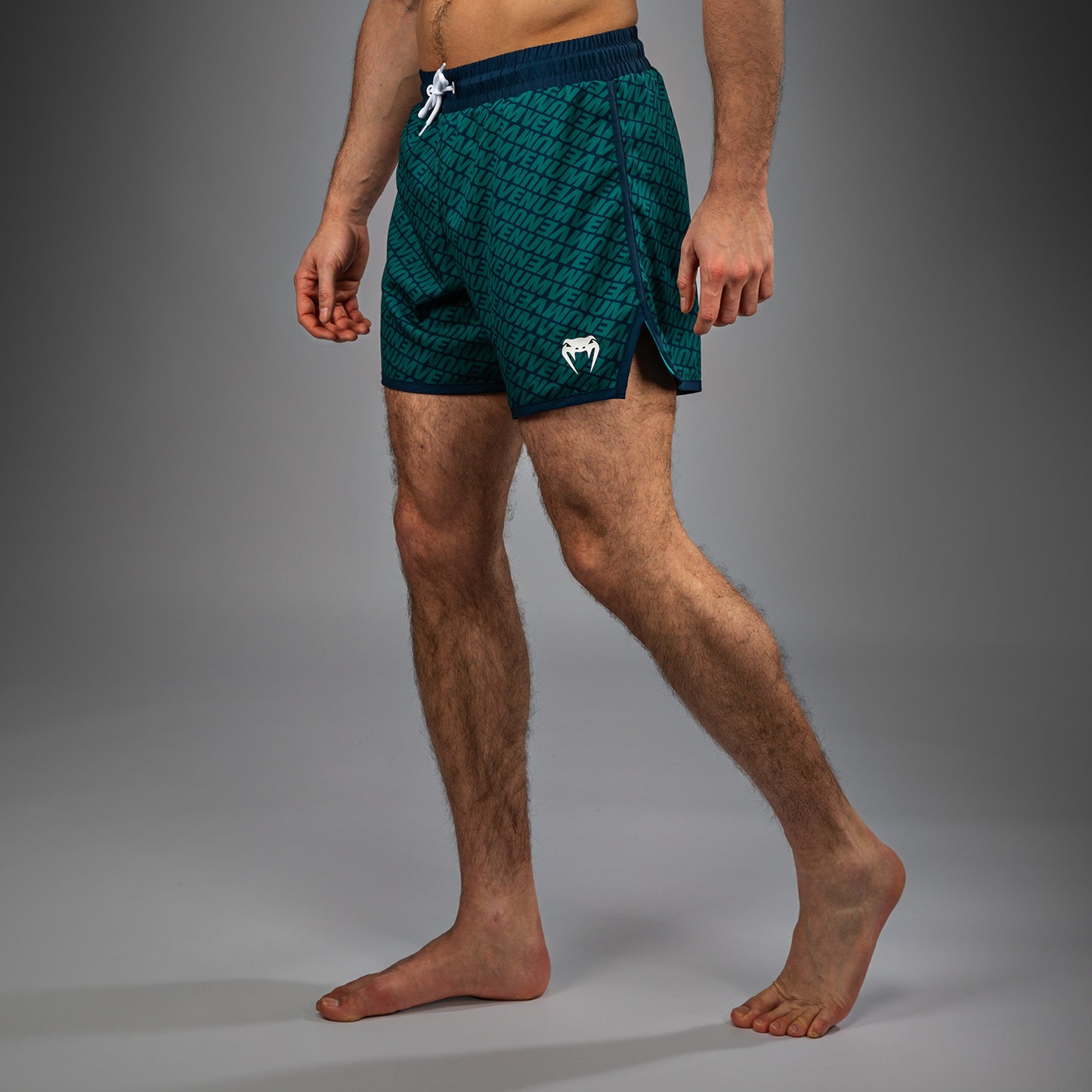 Venum Echo Board Shorts - Deep Ocean Blue/Emerald Green