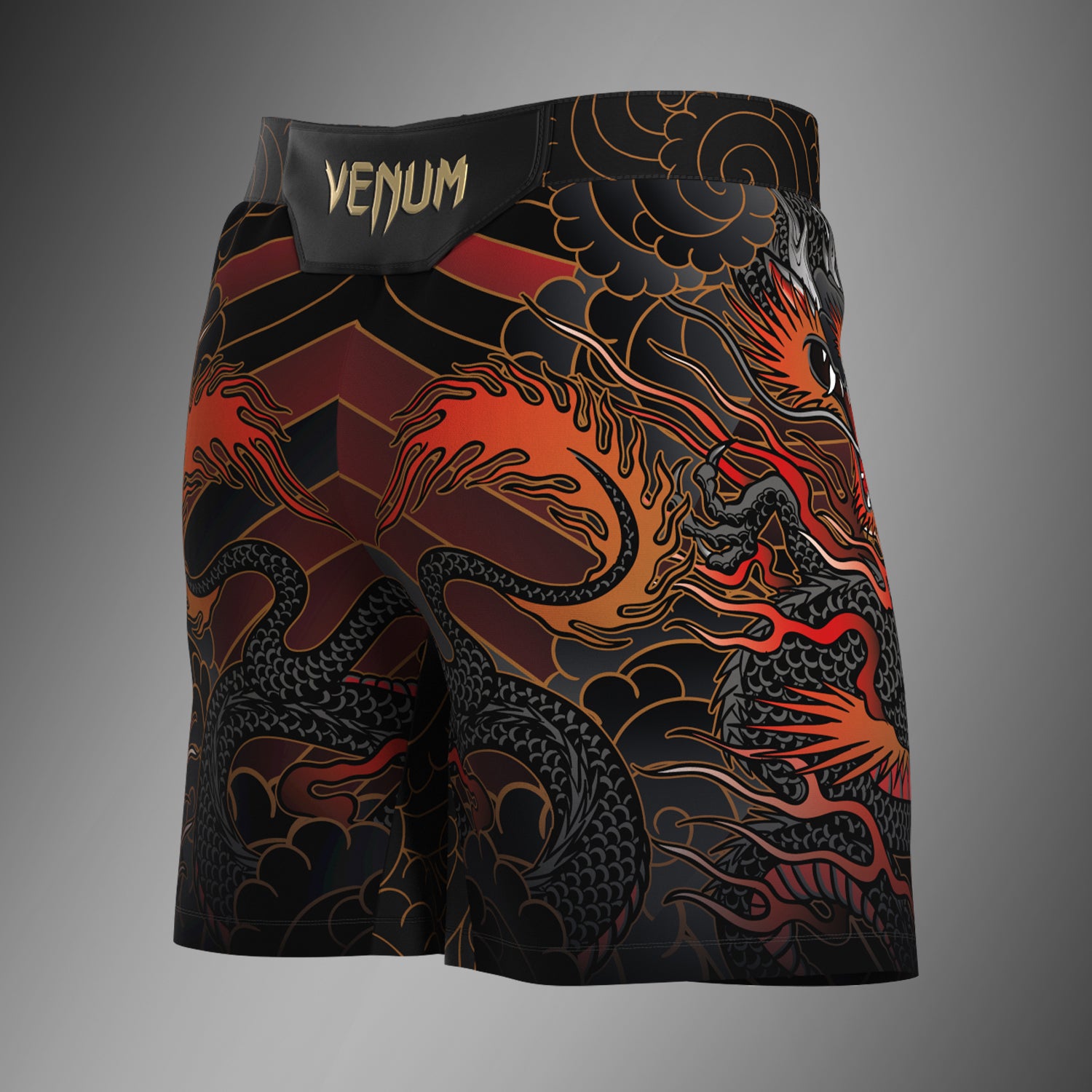 Men's UFC Unrivaled by Venum Red Alexandre Pantoja Short fit Fight