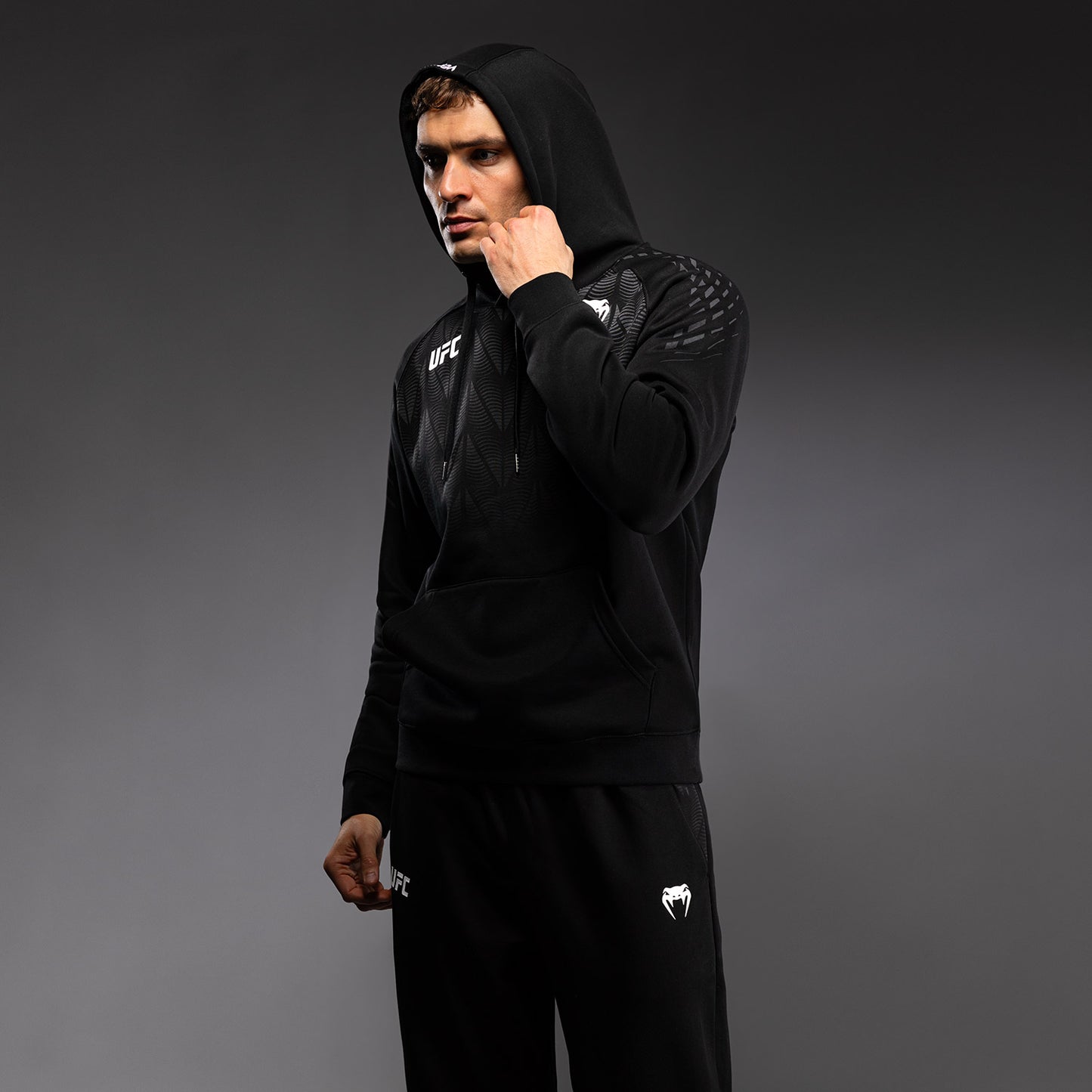 Men’s UFC Zenith by Venum Replica Black Zip Hoodie