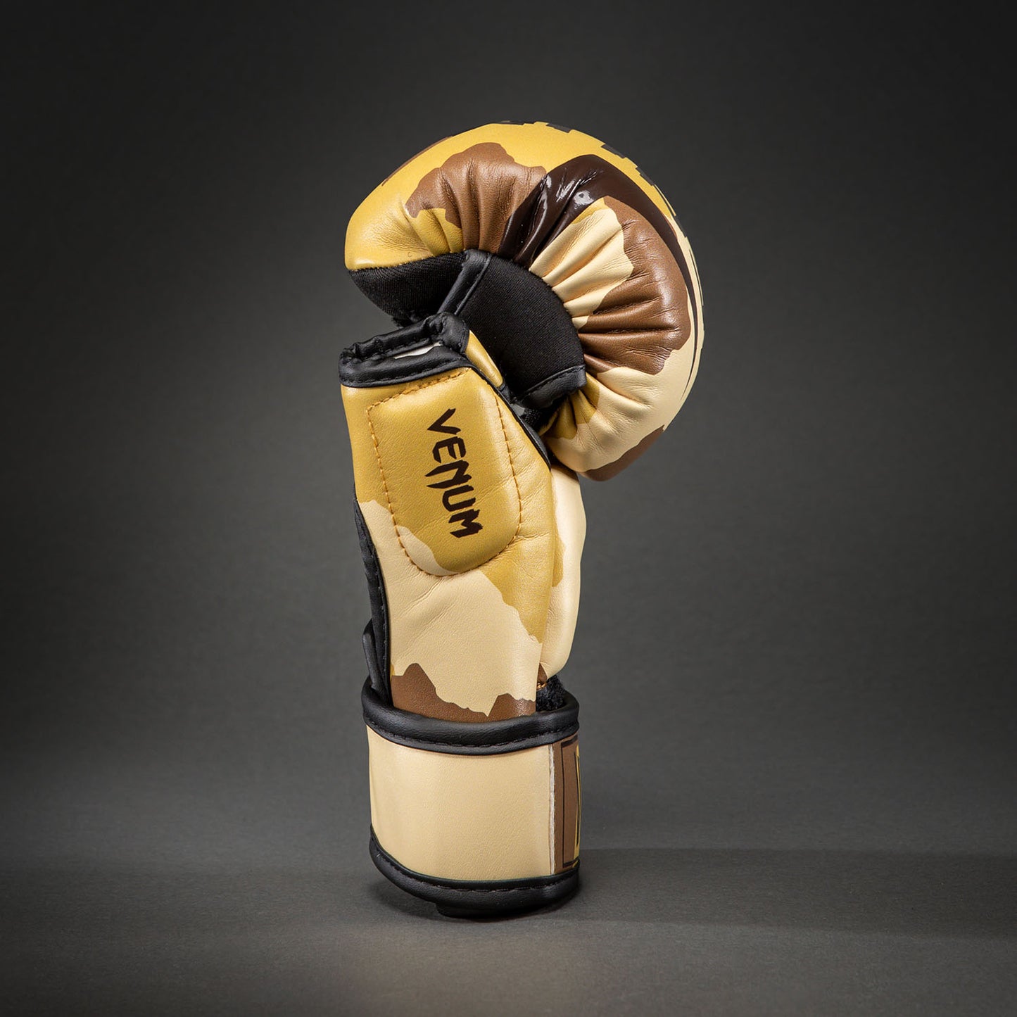 Venum Elite Camo Sparring Gloves - Light Beige/Brown