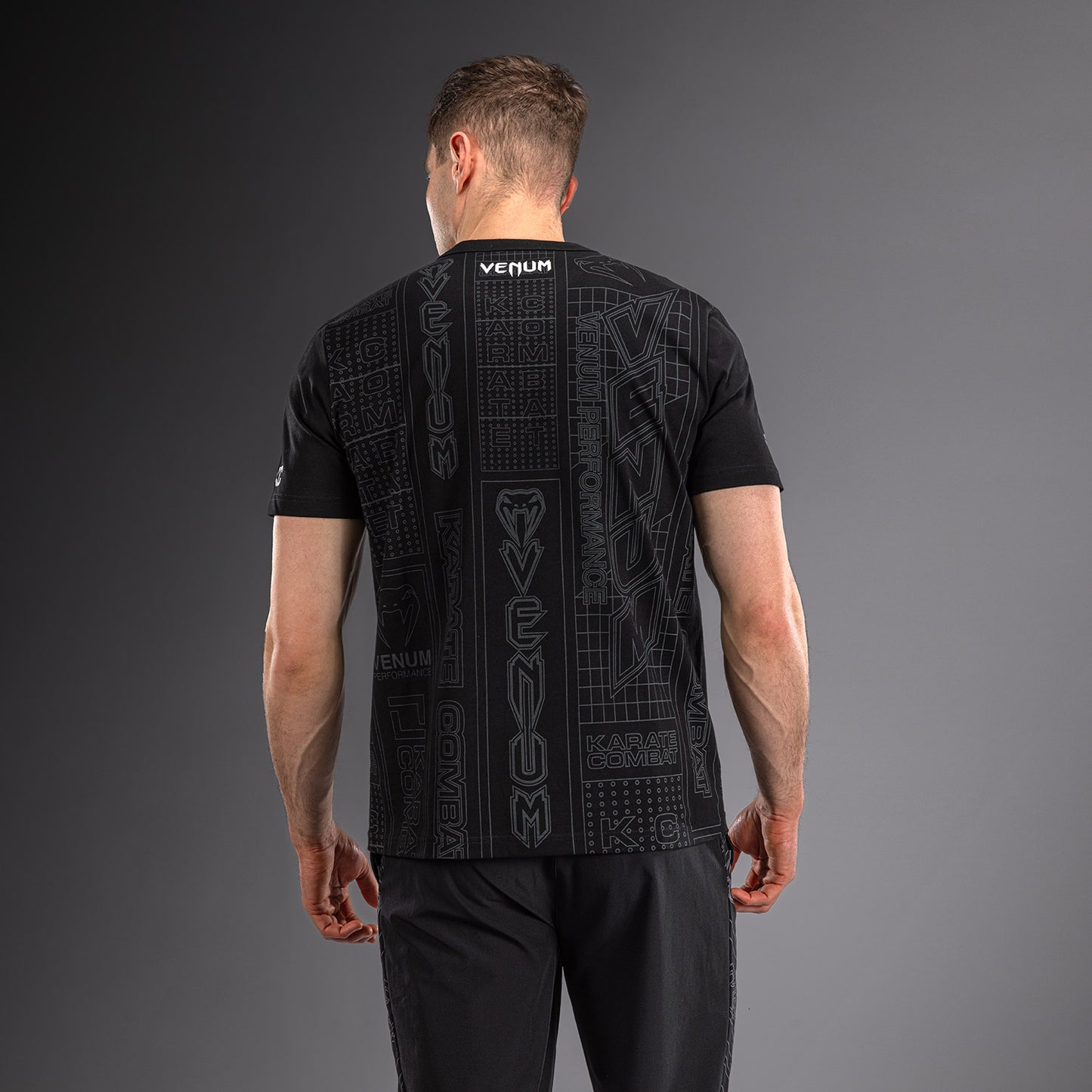 Karate Combat by Venum T-shirt - Black/Grey