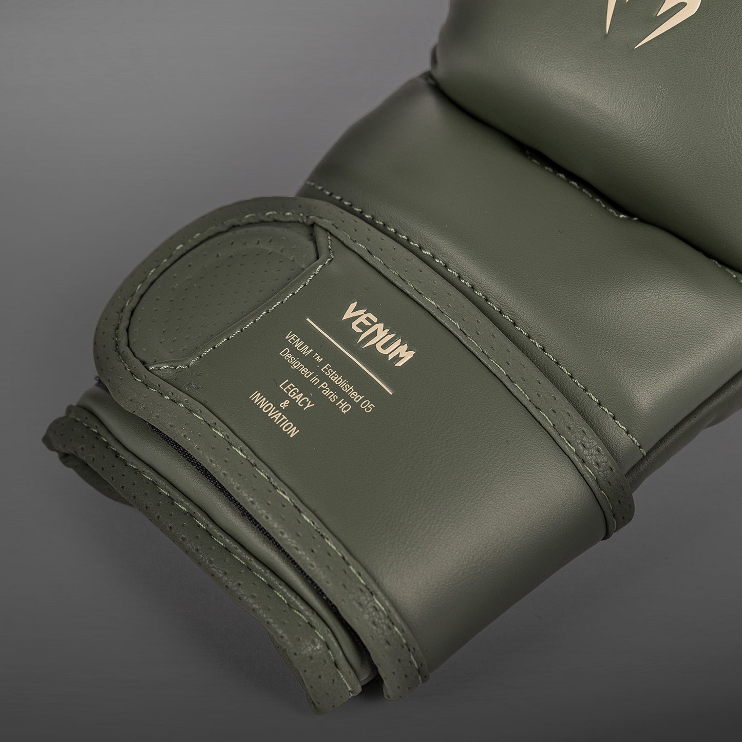 Venum Impact Evo MMA Sparring Gloves - Military Green