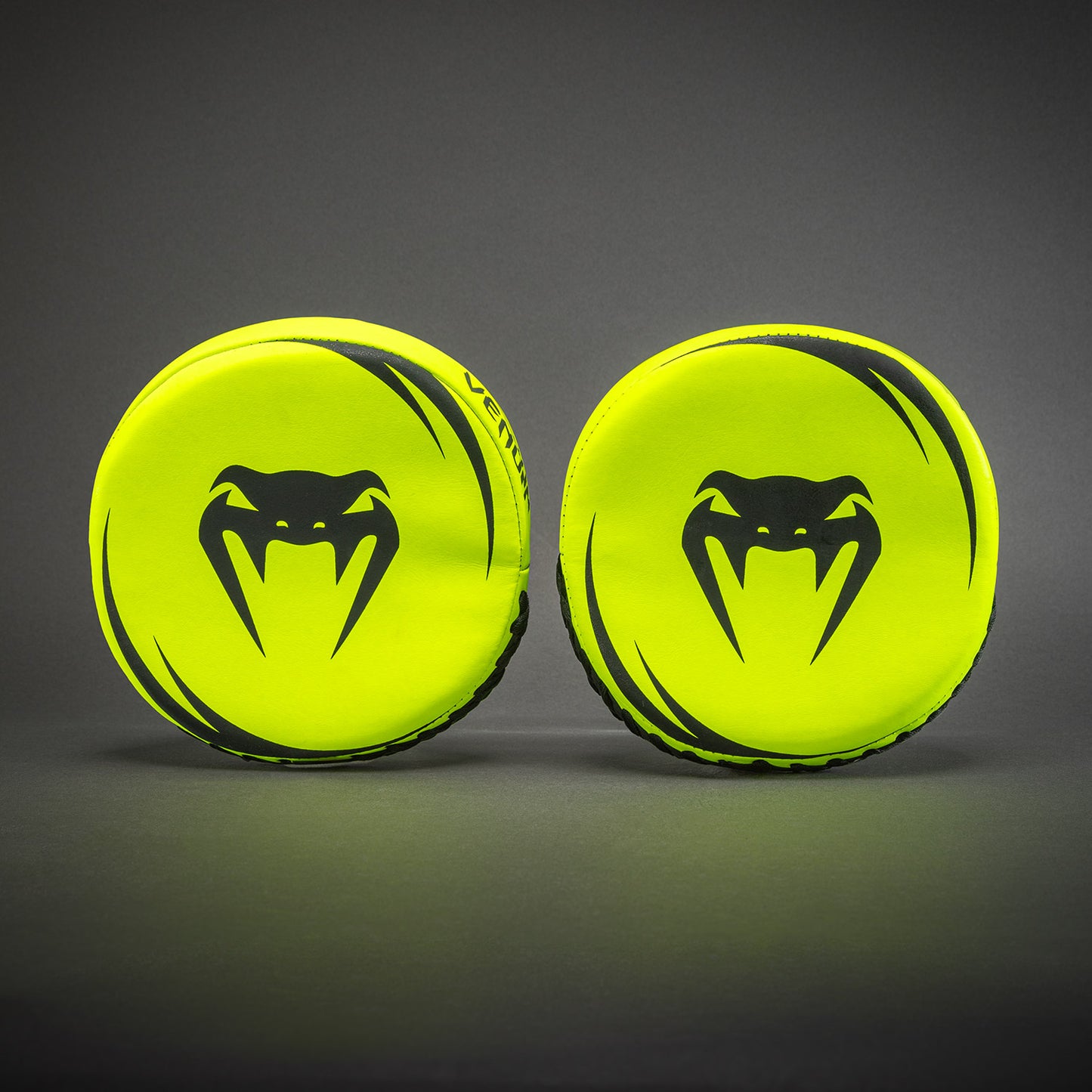 Venum Elite Mini Focus Mitts (Pair) - Neo Yellow/Black