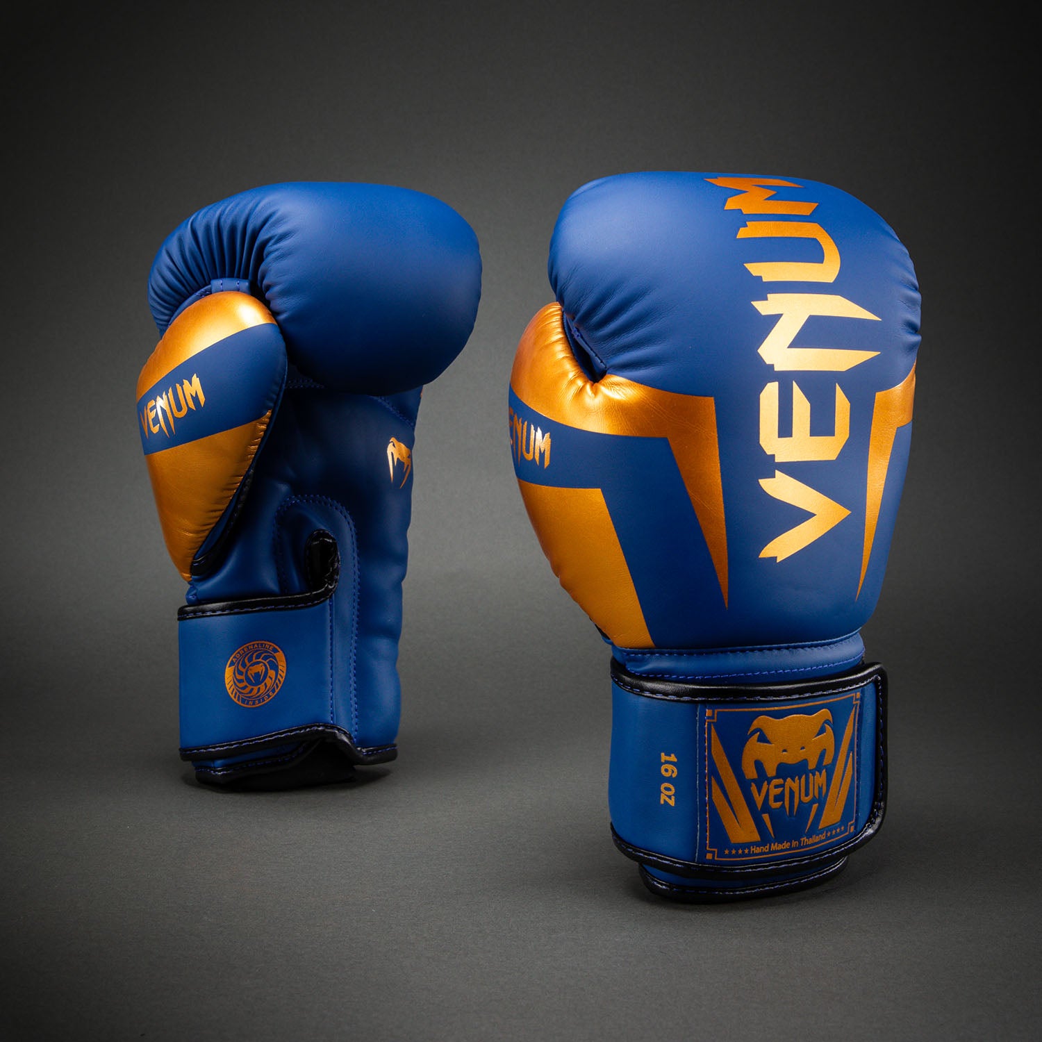 Venum Elite Boxing Gloves - Royal Blue - Special Edition - Venum Asia