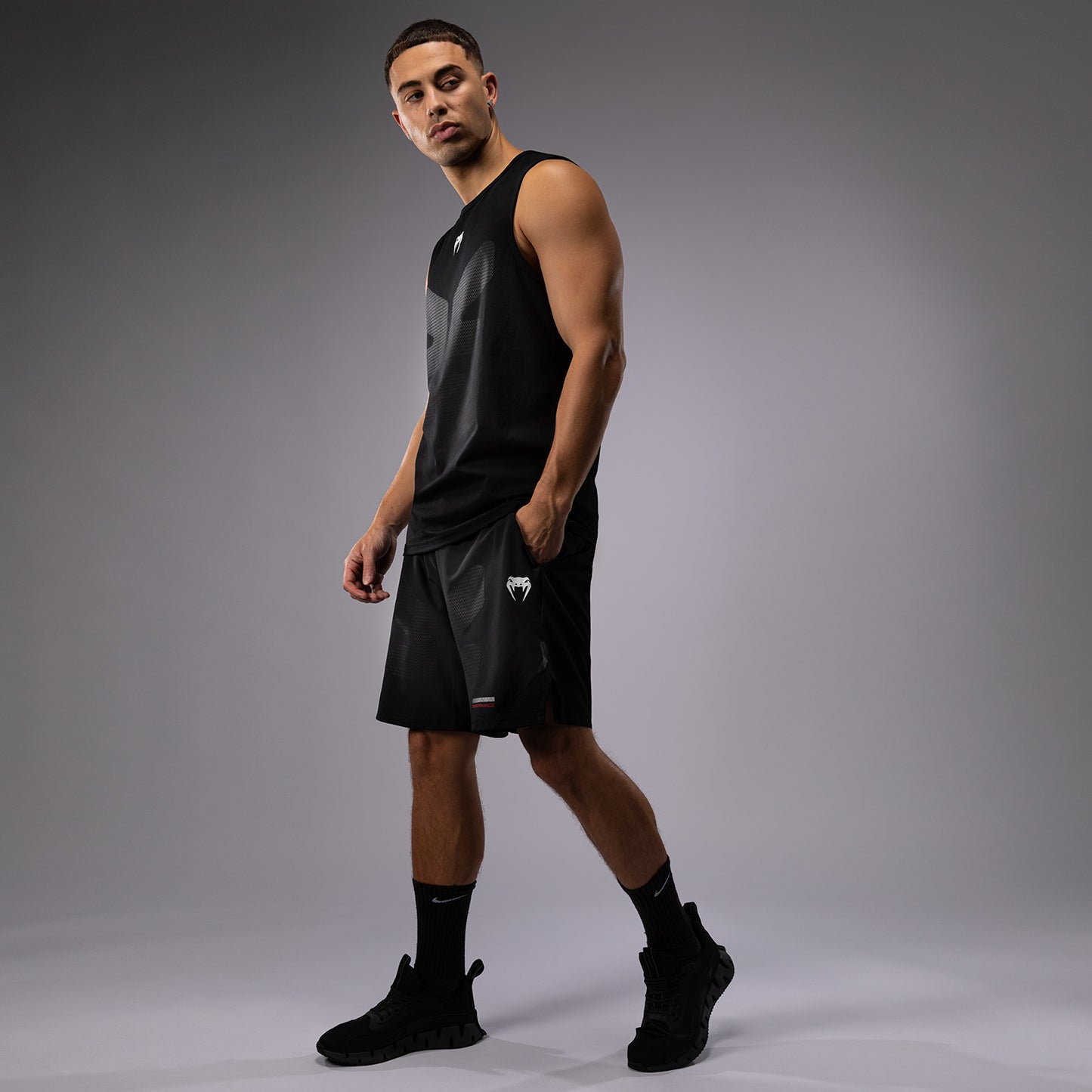 Venum Tactical XT Tank Top - Black/Fire Red