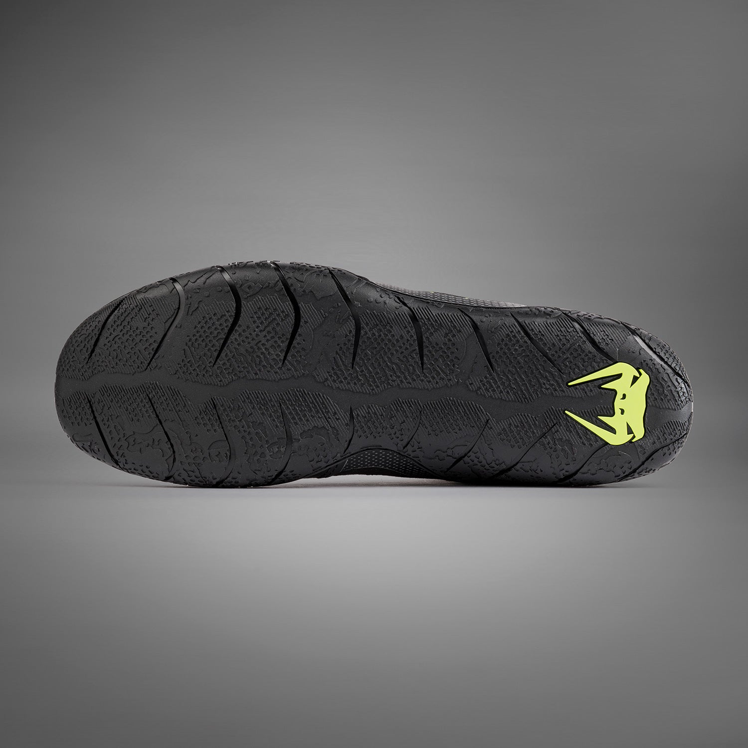 Venum Training Camp 4.0 Wrestling Shoes - Black/Neon Green - 12.5