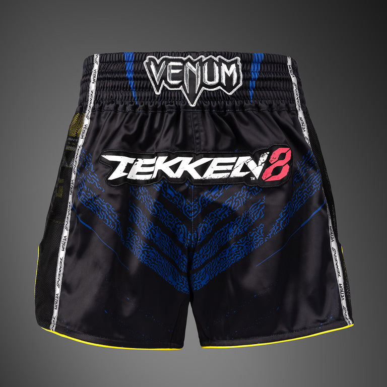 Venum x TEKKEN 8 Muay Thai Shorts - King - Black/Yellow - Venum Asia