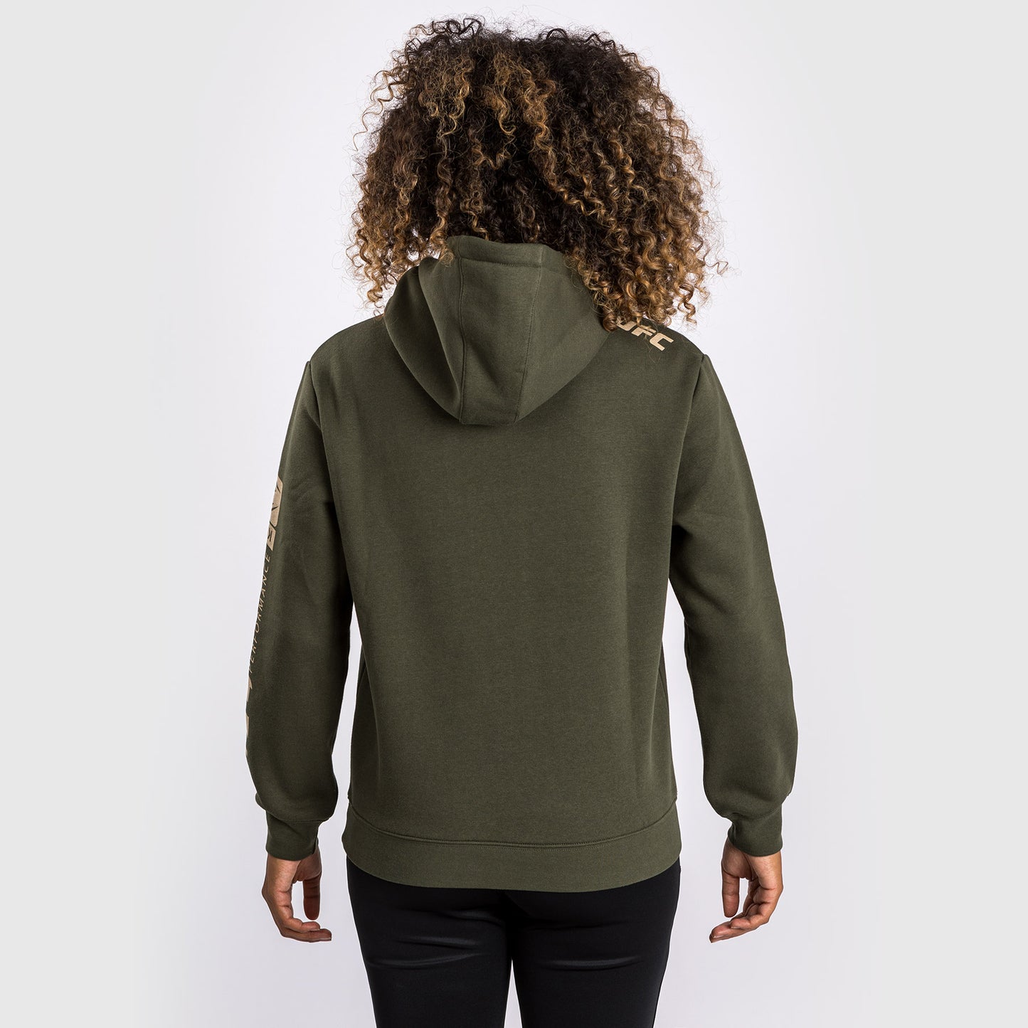 UFC Adrenaline by Venum Fight Week  Women’s Pullover Hoodie - Khaki