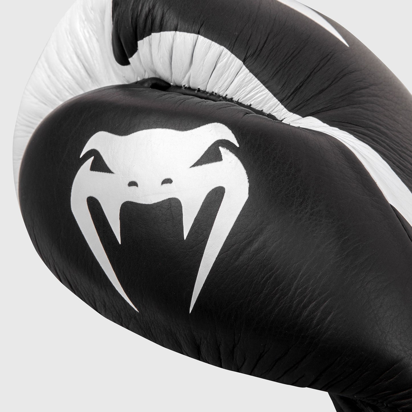 Venum Hammer Pro Boxing Gloves with Laces - Black/White