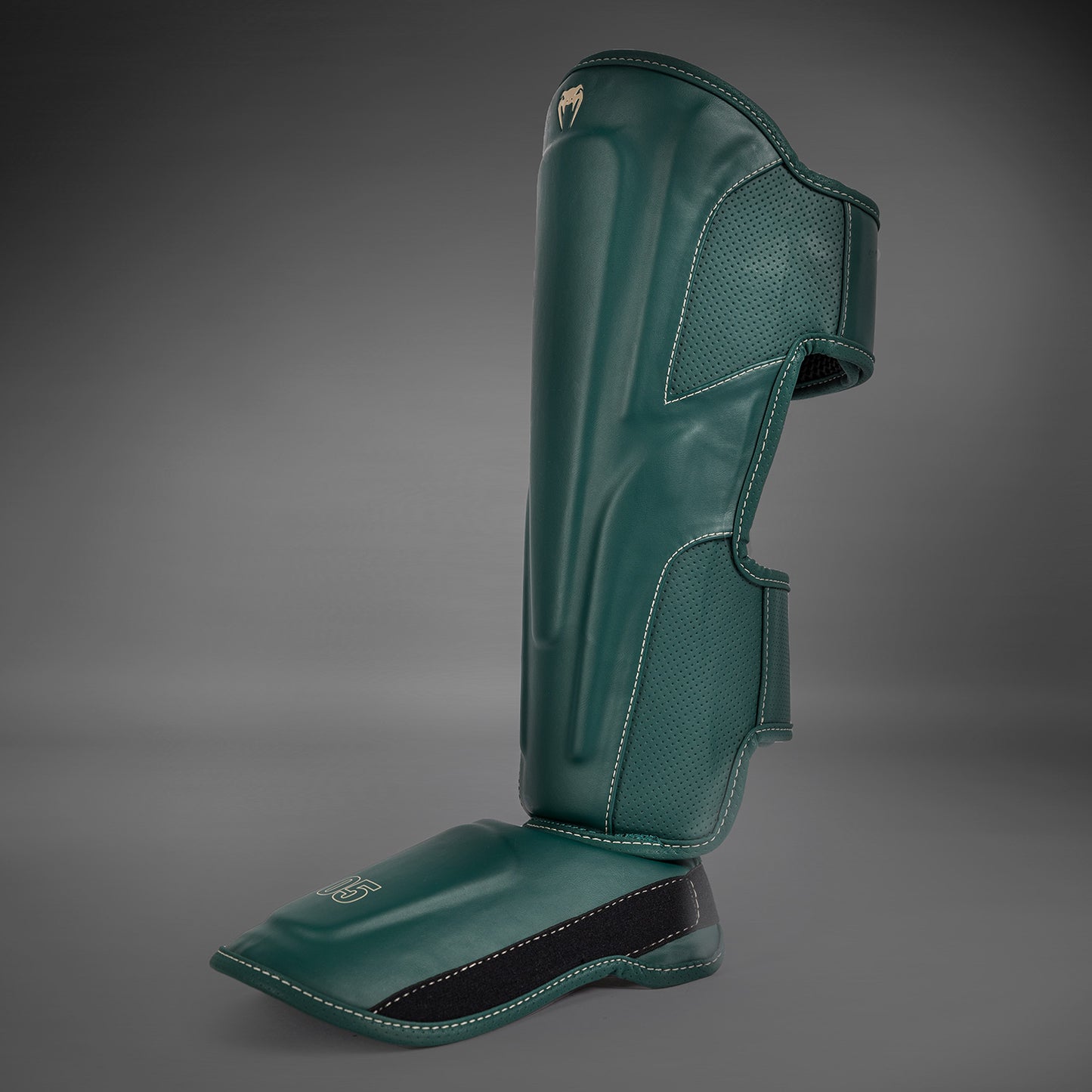 Venum Impact Evo Shin Guards - Emerald Green