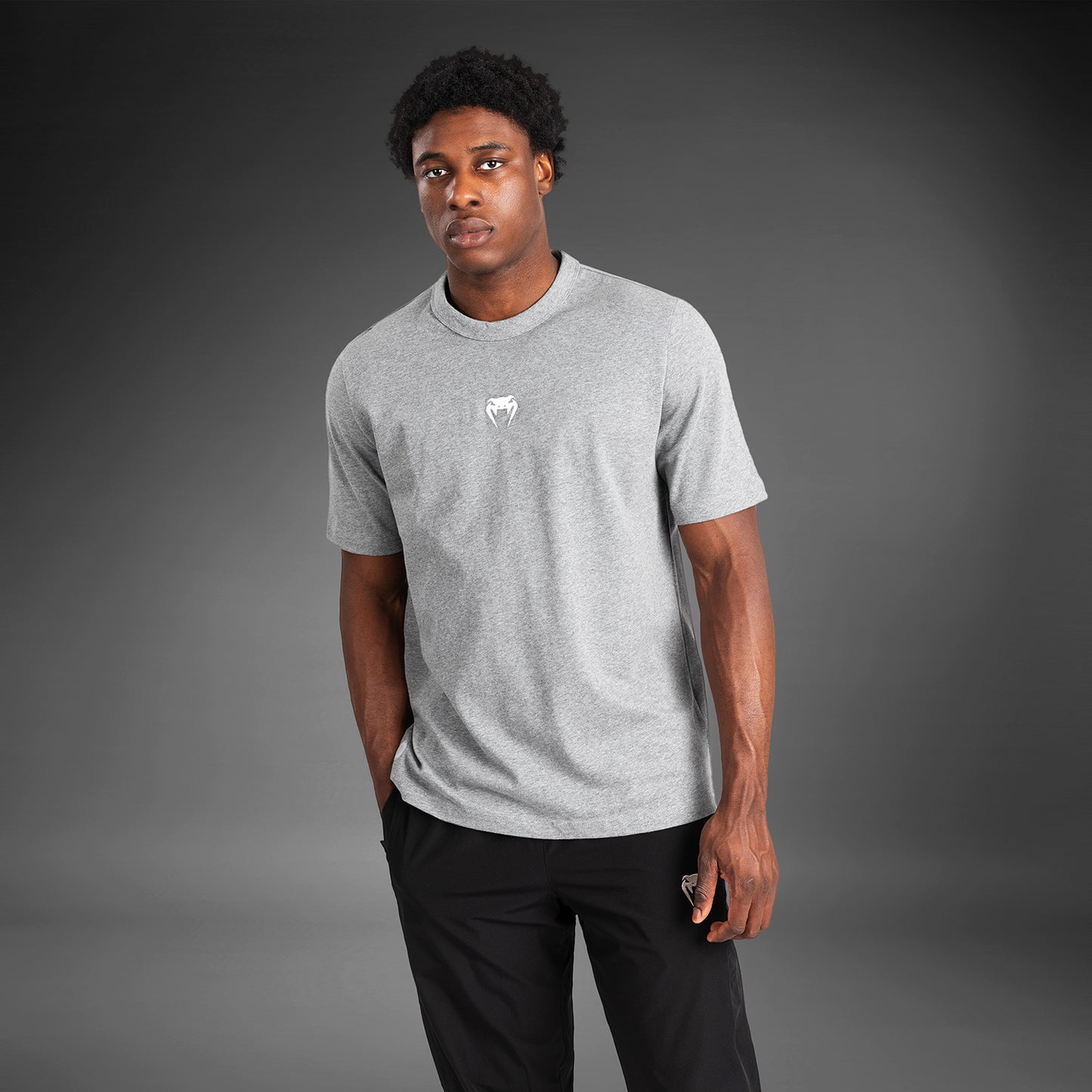 Venum Vortex XL Men's T–Shirt - Light Heather Grey