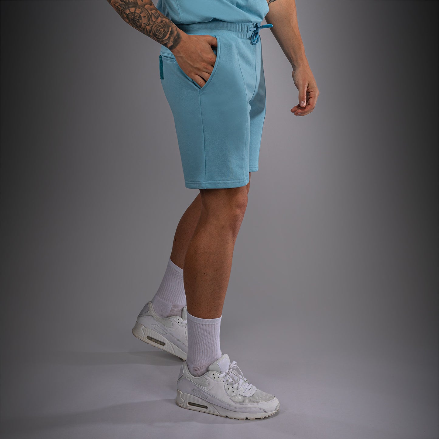 Venum Contender Fleece Cotton Shorts - Turquoise