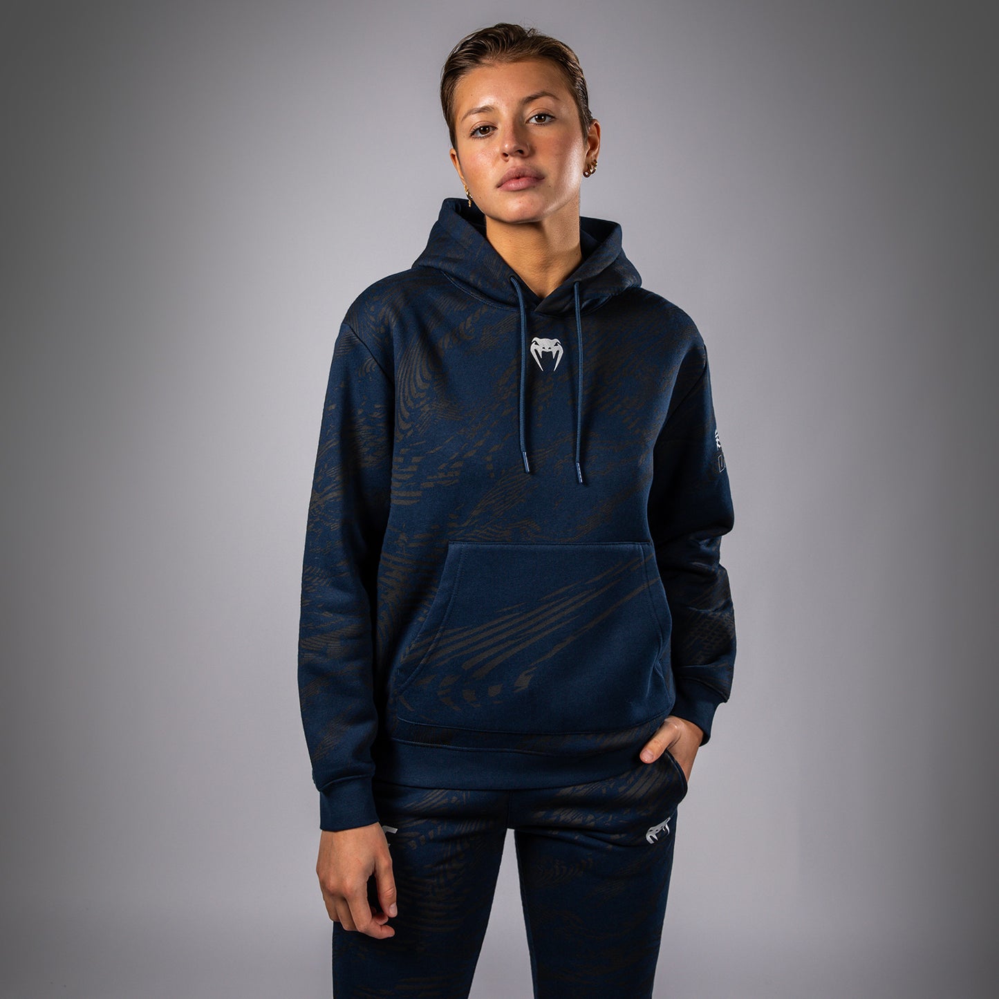 UFC Fusion by Venum Fight Week Women’s Pullover Hoodie - Oceanic Blue