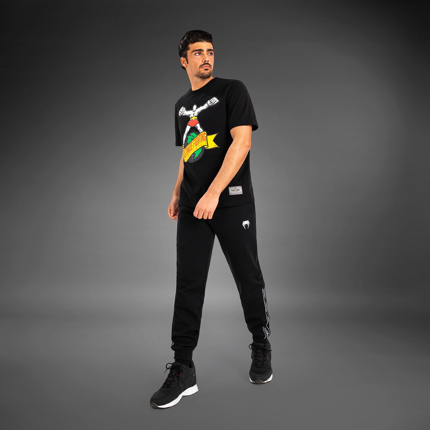 UFC by Venum Ulti-Man T-Shirt - Black/White