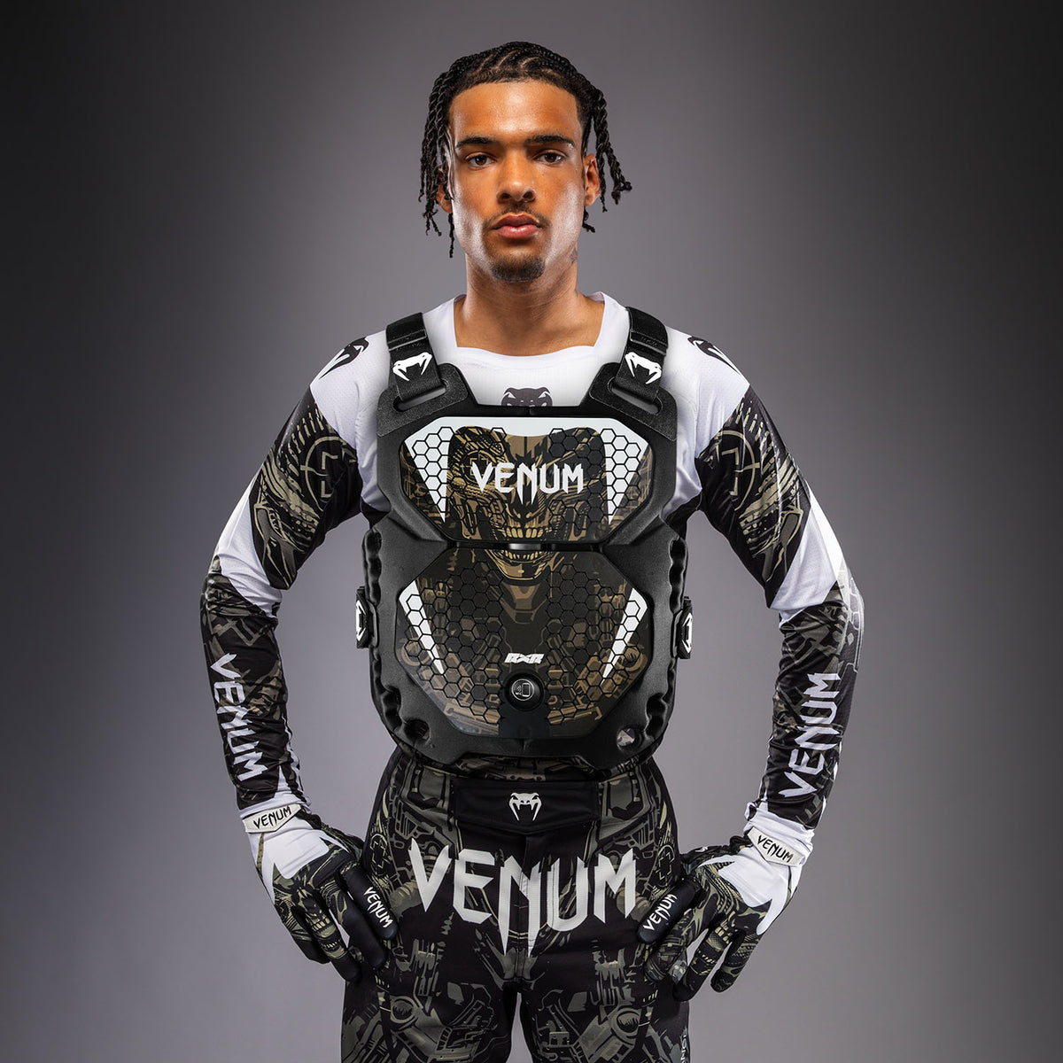 Venum x RXR R-Pro 2 Alien Body Protector - Black/Sand