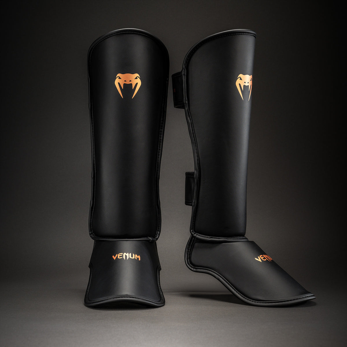 Venum Contender 1.5 Shin Guards - Black/Copper