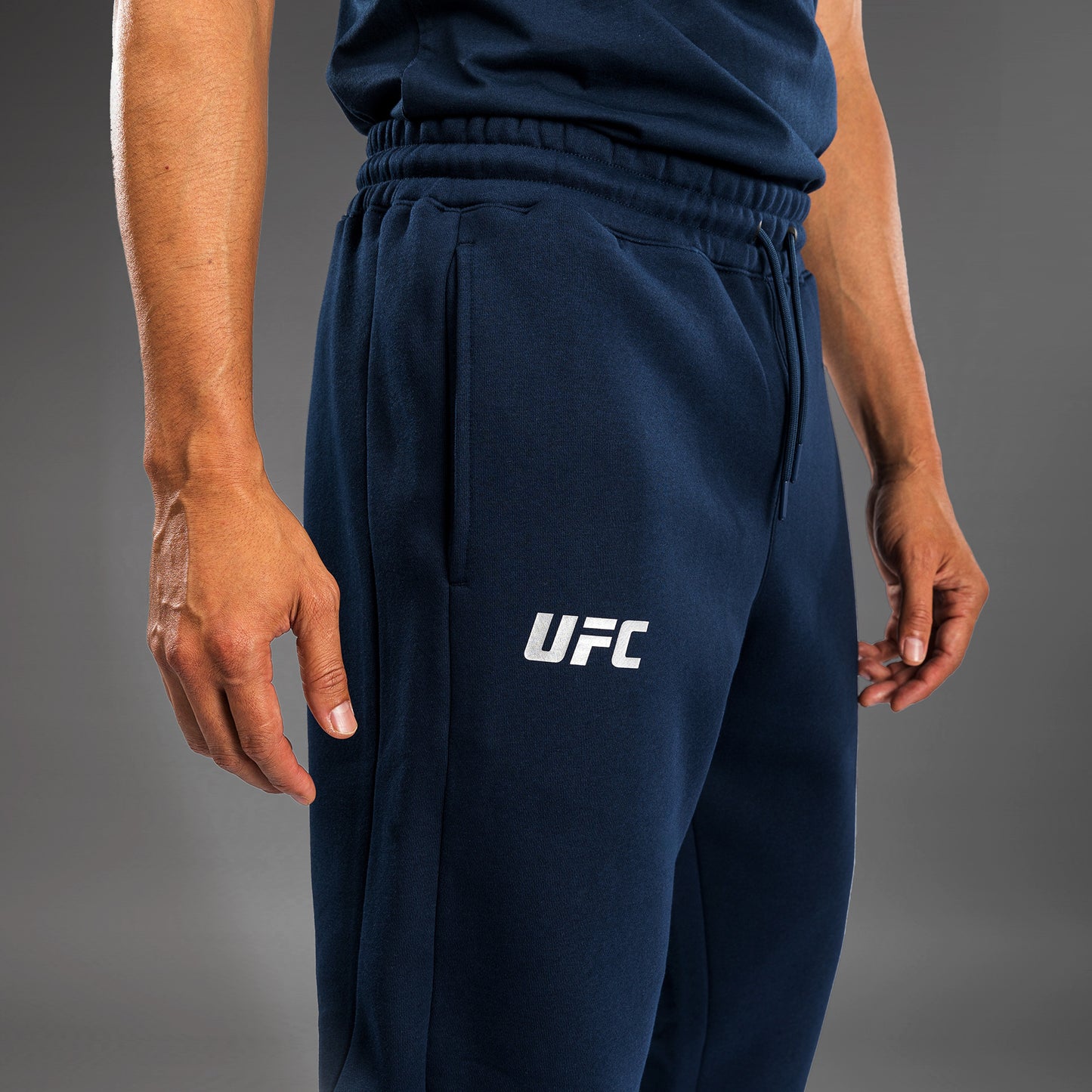 UFC Fusion by Venum Fight Week Men’s Cotton Pant - Solid Oceanic Blue