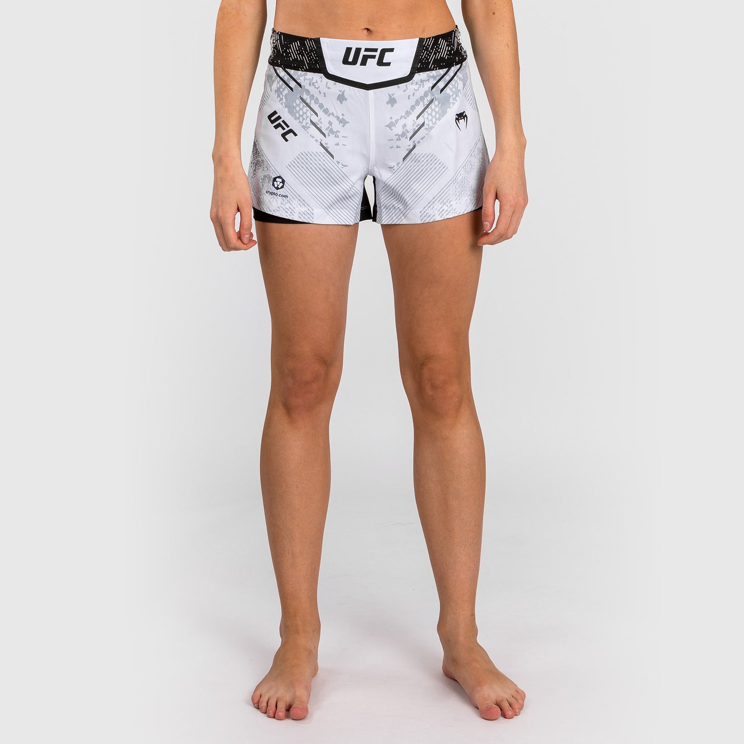 UFC Adrenaline by Venum Authentic Fight Night Women’s Fight Short - White