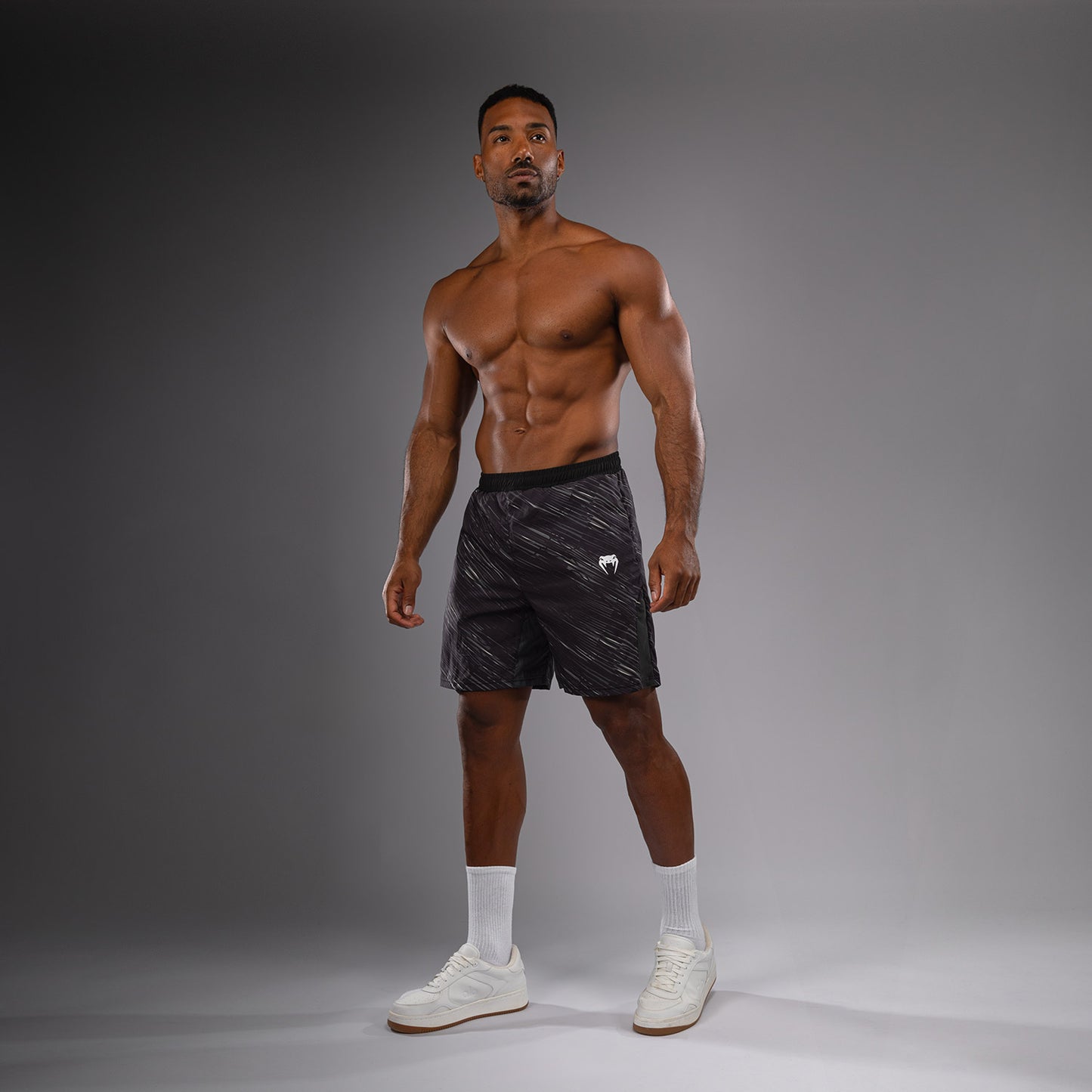 Venum Rapid Training Shorts - Black/Storm Grey