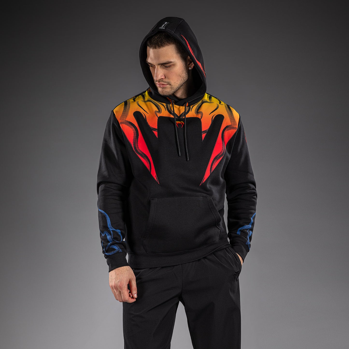 Venum x TEKKEN 8 Pullover Hoodie - Yoshimitsu - Black/Orange