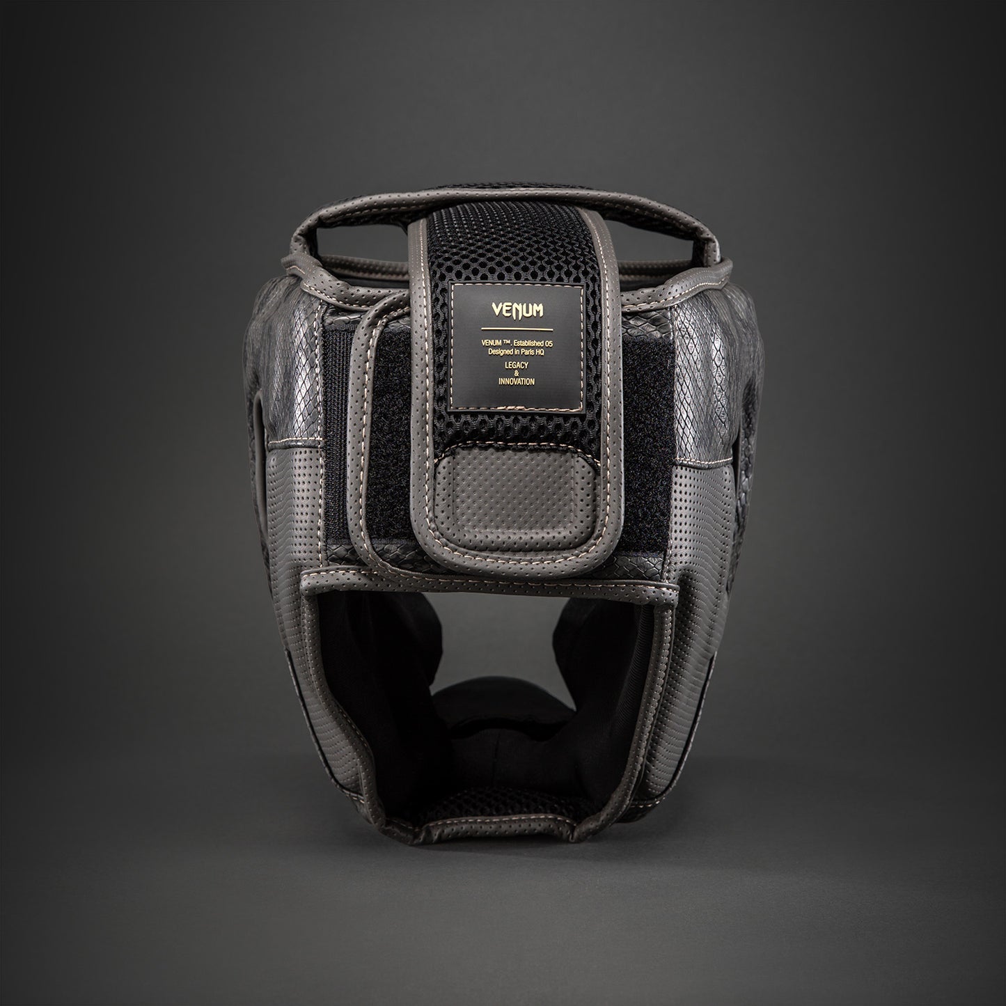 Venum Impact Evo Scales Headgear - Dark Grey