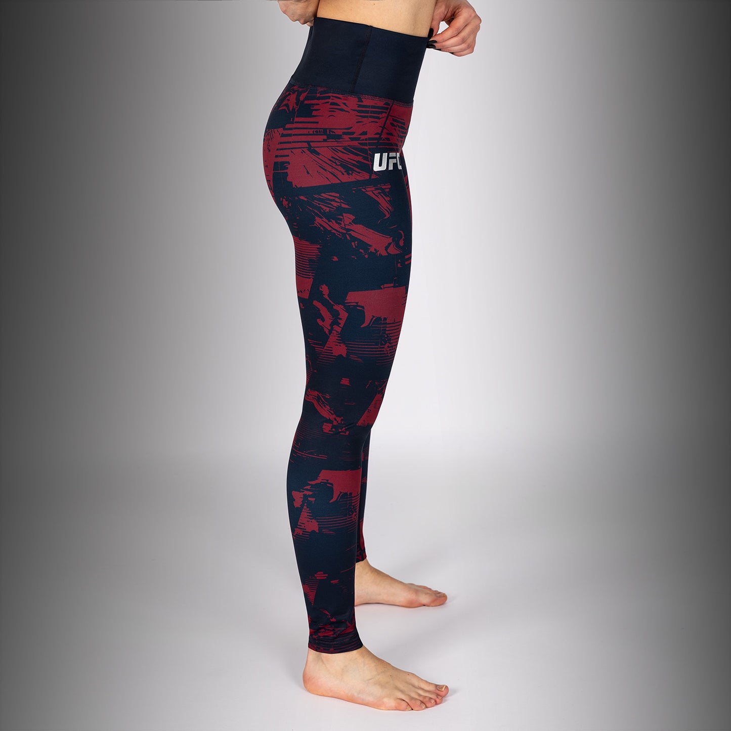 Women's UFC Zenith by Venum Burgundy Authentic Fight Week Leggings