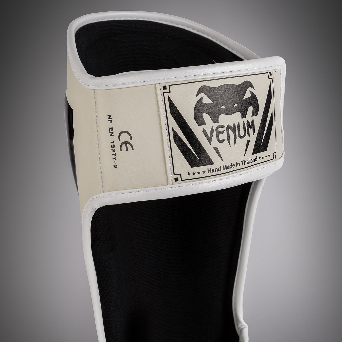 Venum Elite Standup Shinguards - White/Black