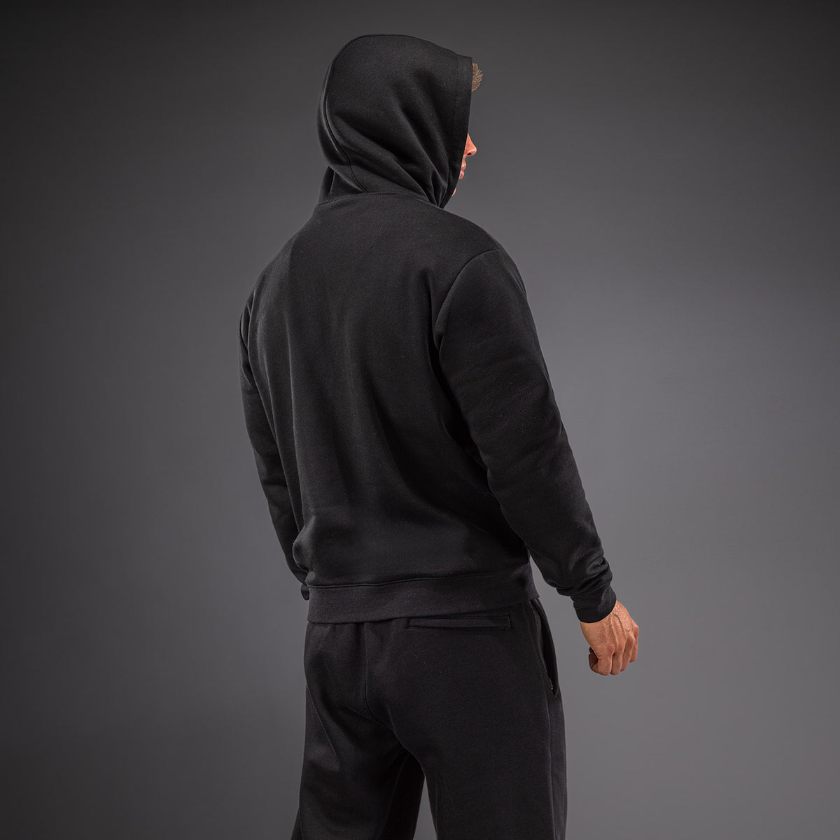 Venum Attack Fleece & Weave Hoodie - Black