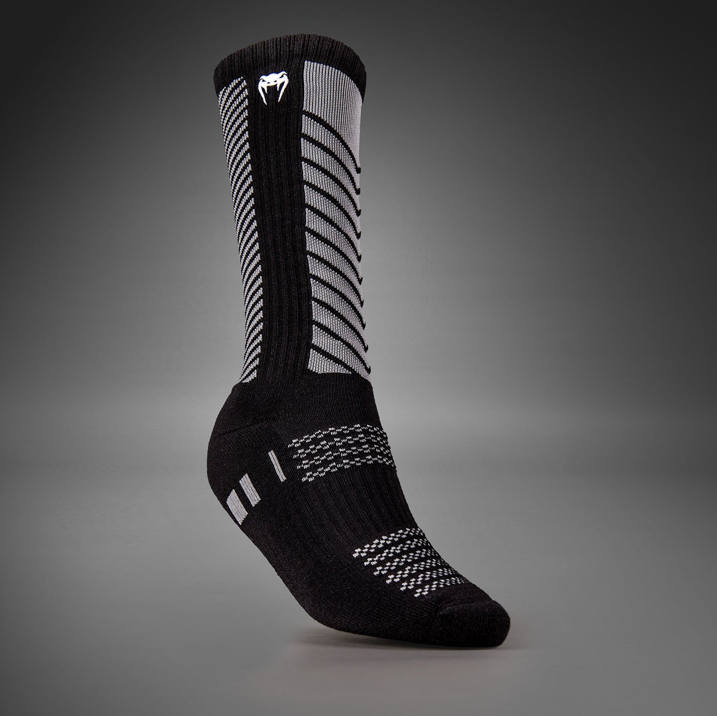 Venum Vector Over-the-Calf Socks - Black/Grey