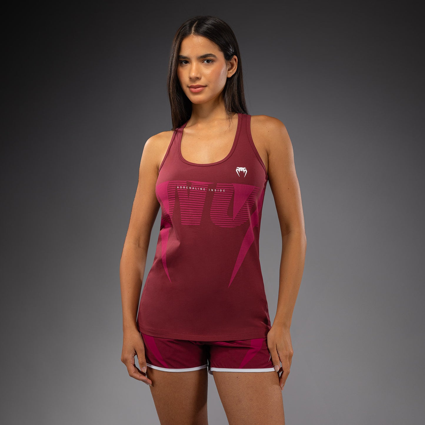 Venum Adrenaline Women's Tank Top - Burgundy/ Pink