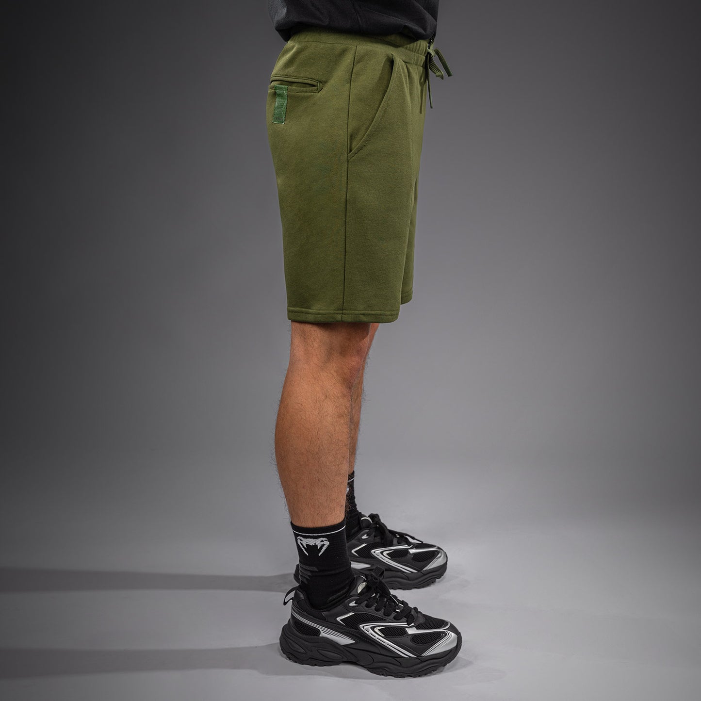Venum Classic Fleece Cotton Shorts - Khaki