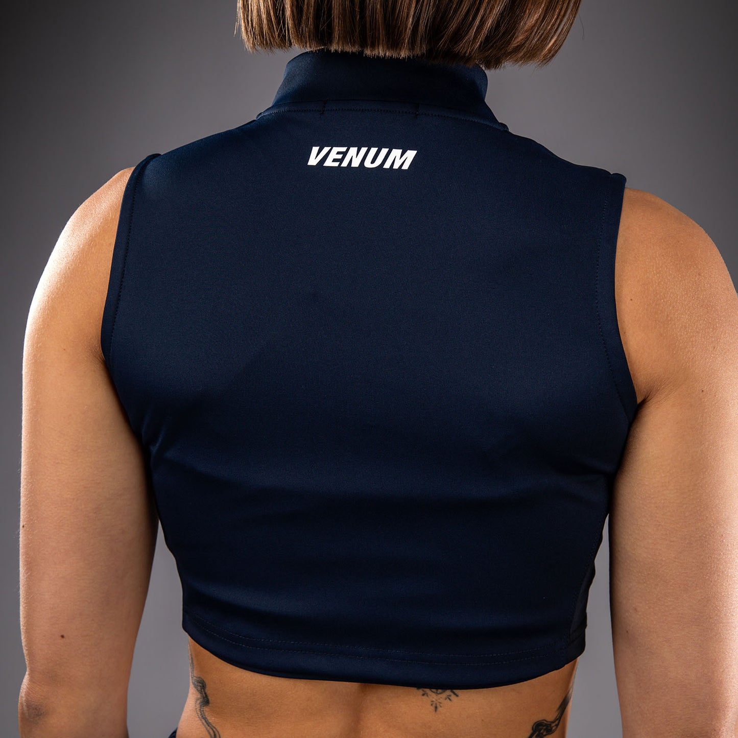 Venum Sculpt Shape Women's Crop Top - Navy Blue