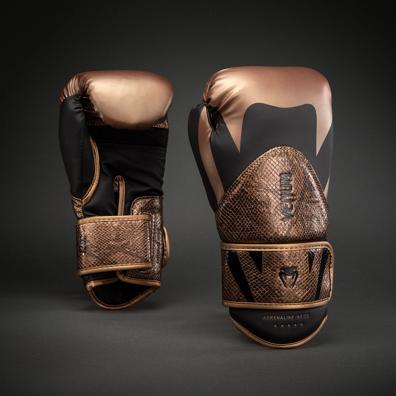 Venum Challenger 4.0 Scales Boxing Gloves - Brown/ Black - Venum Asia