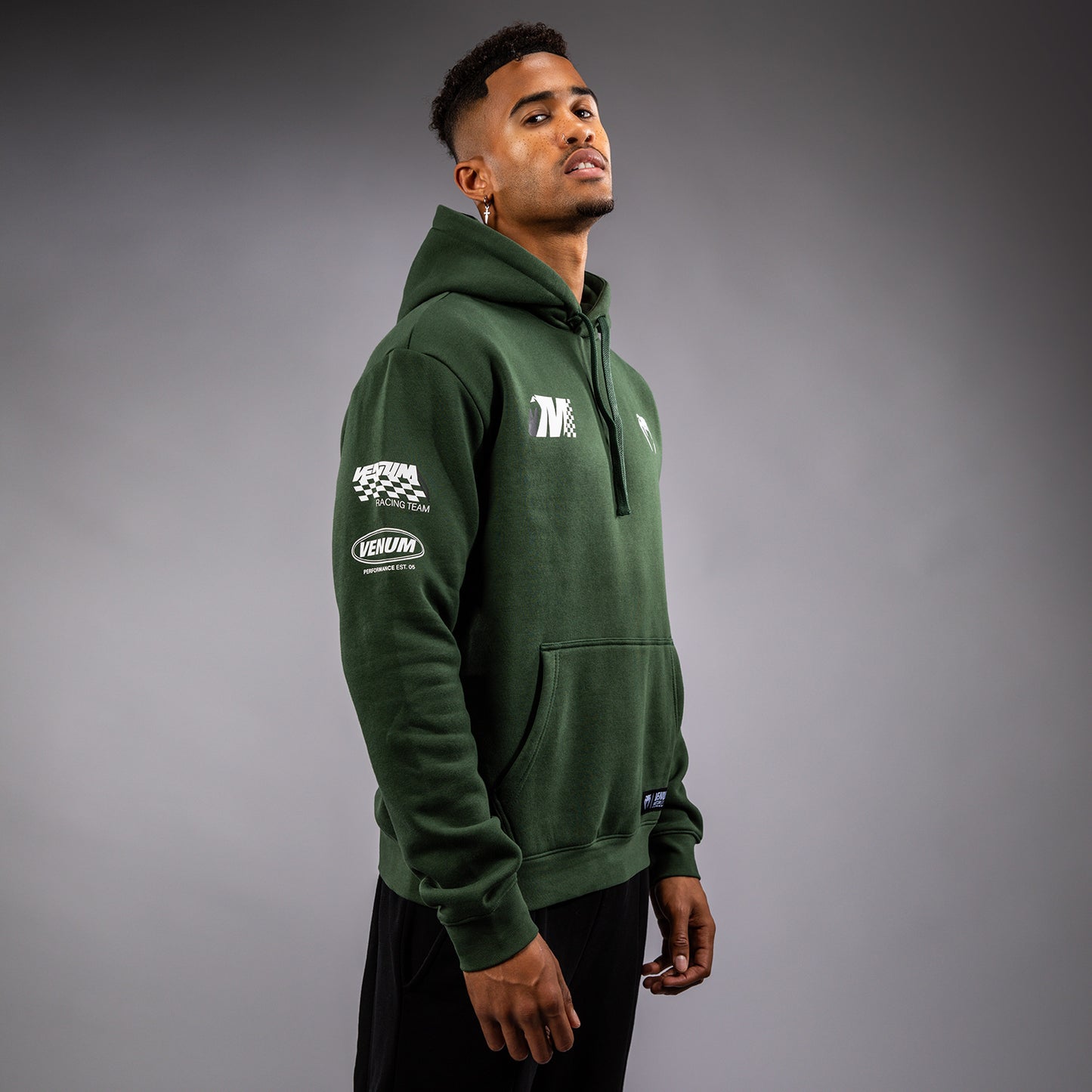 Venum Motorsport Hoodie - Deep Forest