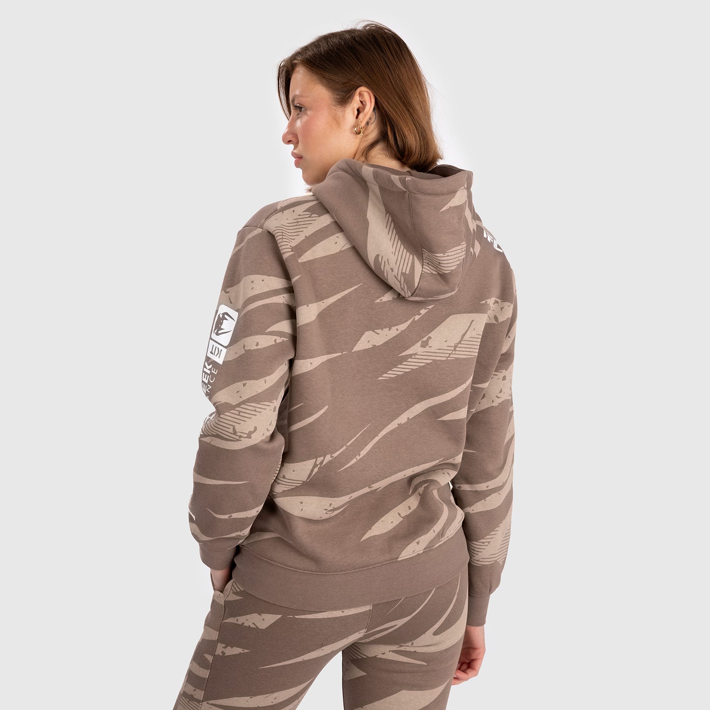 UFC Adrenaline by Venum Fight Week Women’s Pullover Hoodie - Desert Camo