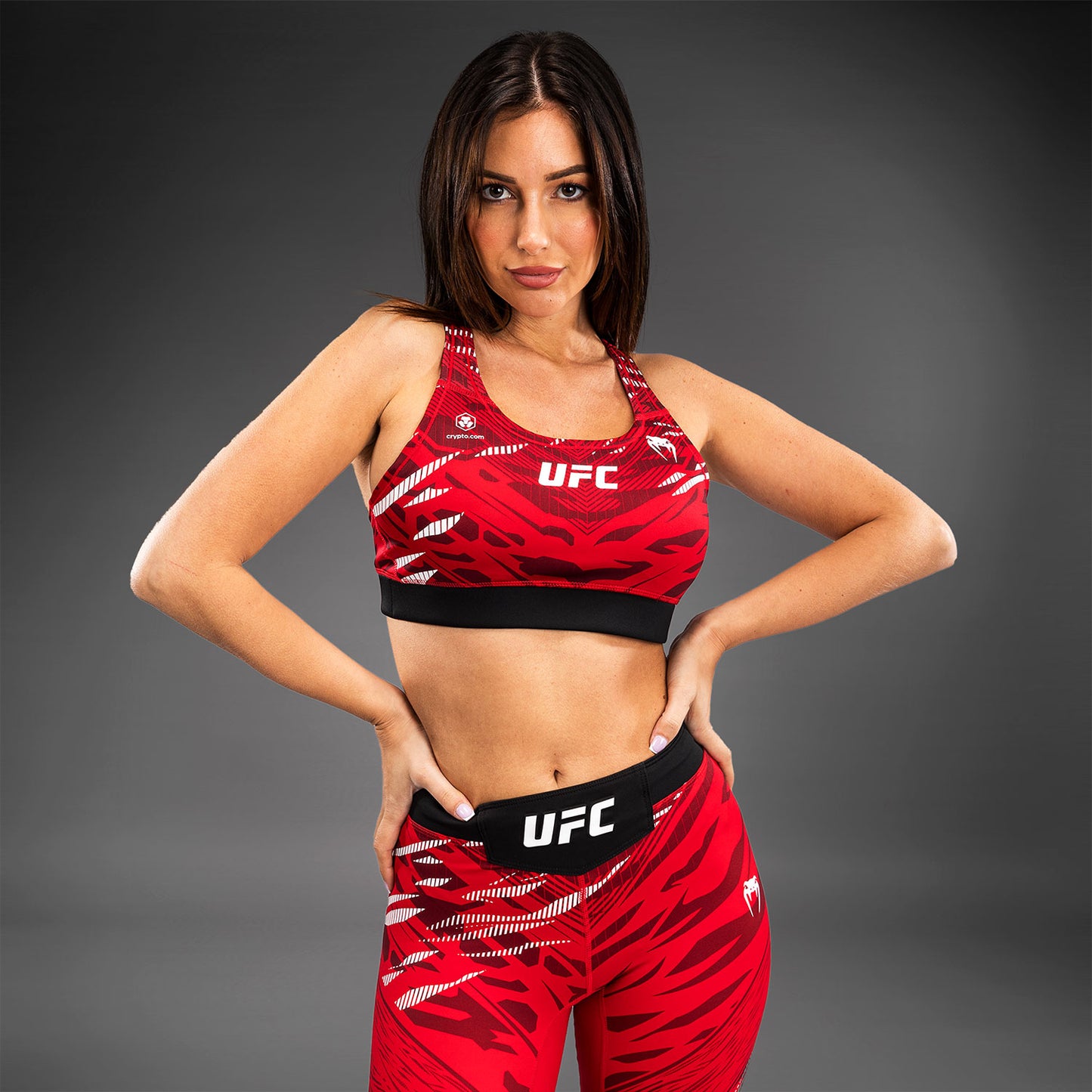 UFC Fusion by Venum Authentic Fight Night Women’s Sports Bra - Red