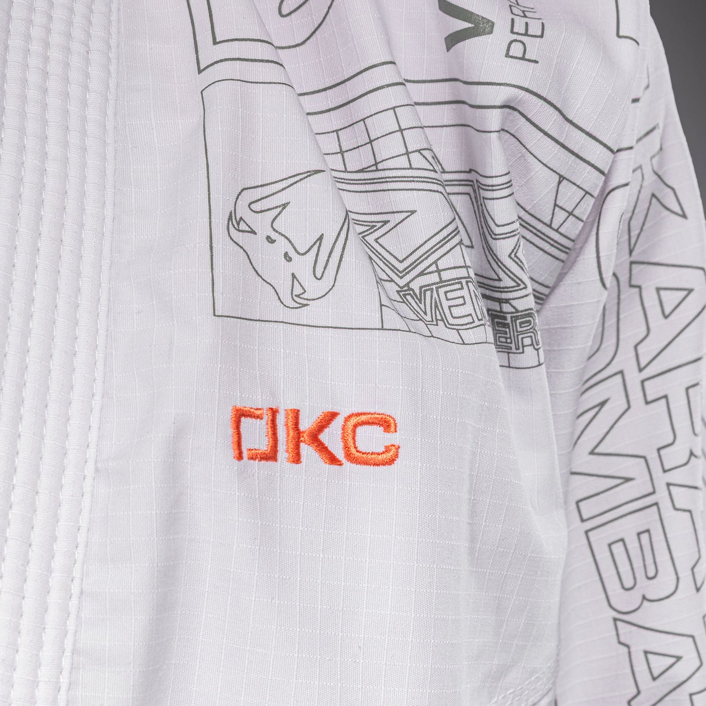 Karate Combat by Venum BJJ Gi - White/Grey