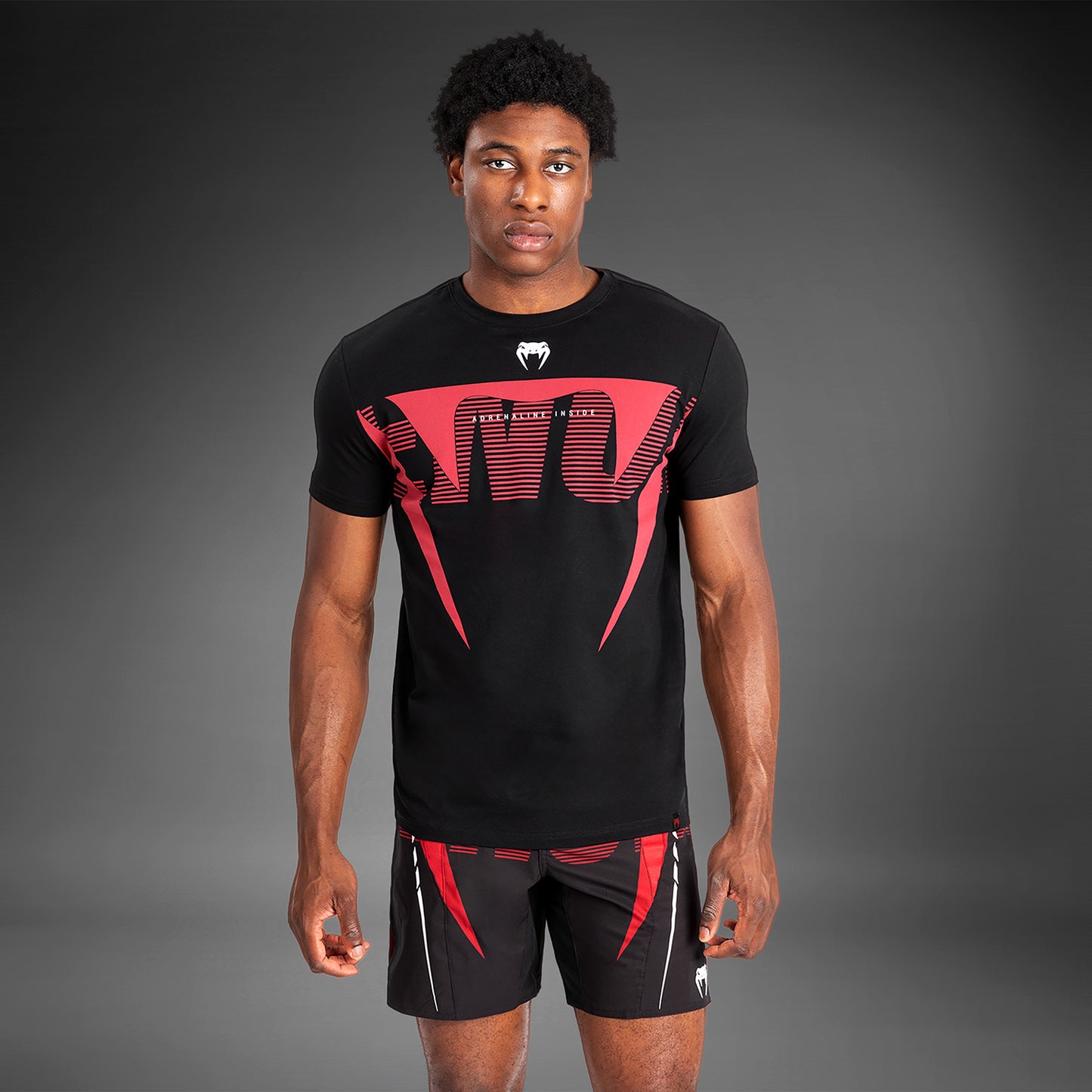 Venum Adrenaline Men's Short Sleeve T-Shirt - Red