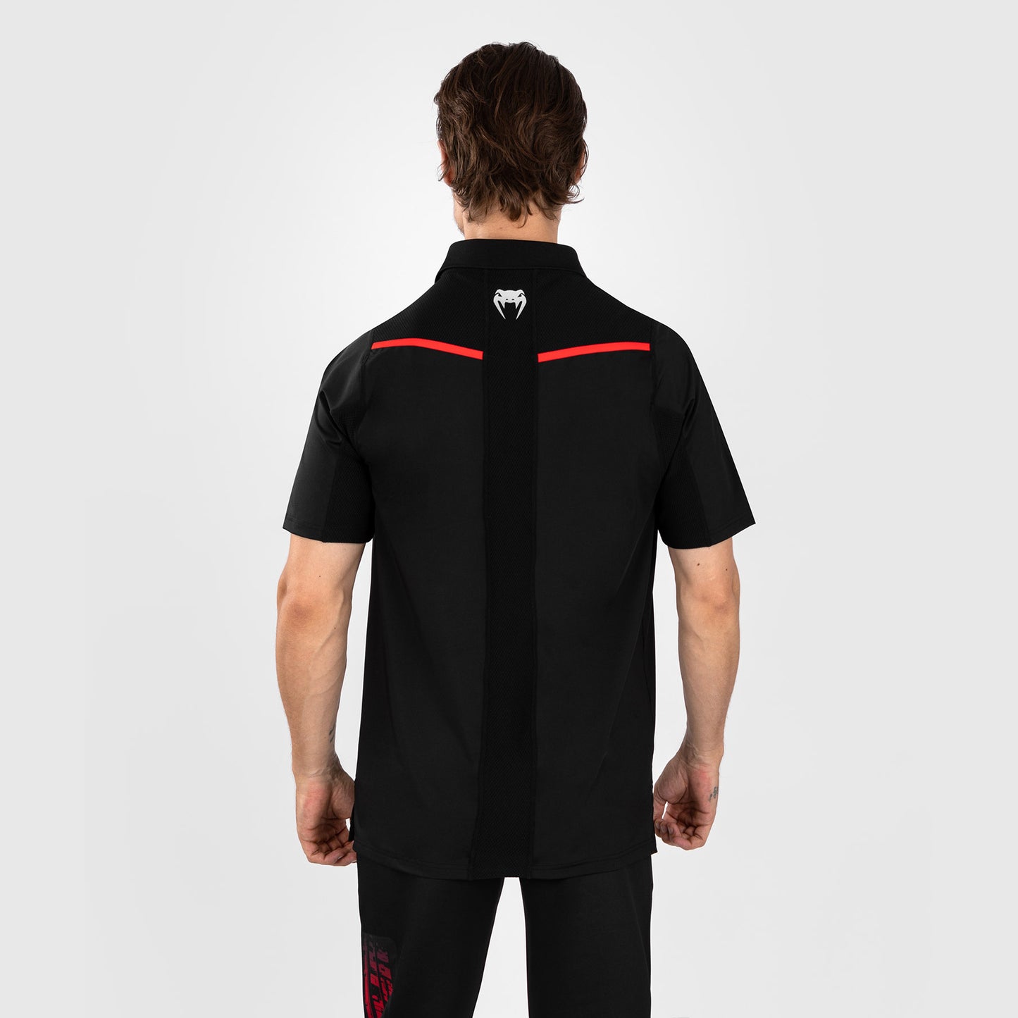 UFC Venum Performance Institute 2.0 Men’s Polo Shirt - Black/Red