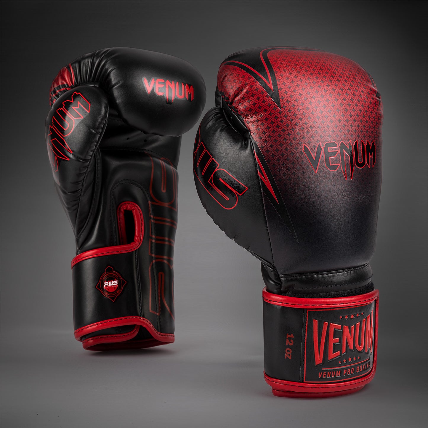 Venum x RWS 2.0 Boxing Gloves - Black/Red