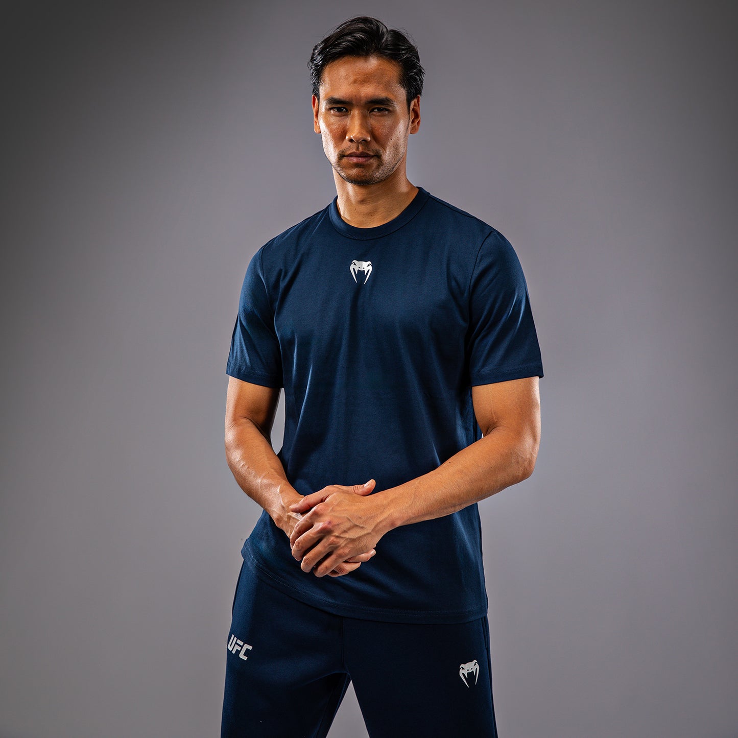 UFC Fusion by Venum Fight Week Men’s Short Sleeve T-Shirt - Solid Oceanic Blue