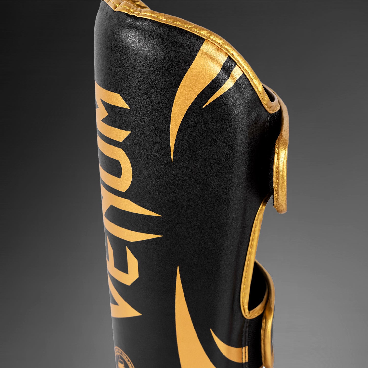 Venum Challenger Standup Shin Guards - Black/Gold - Venum Asia