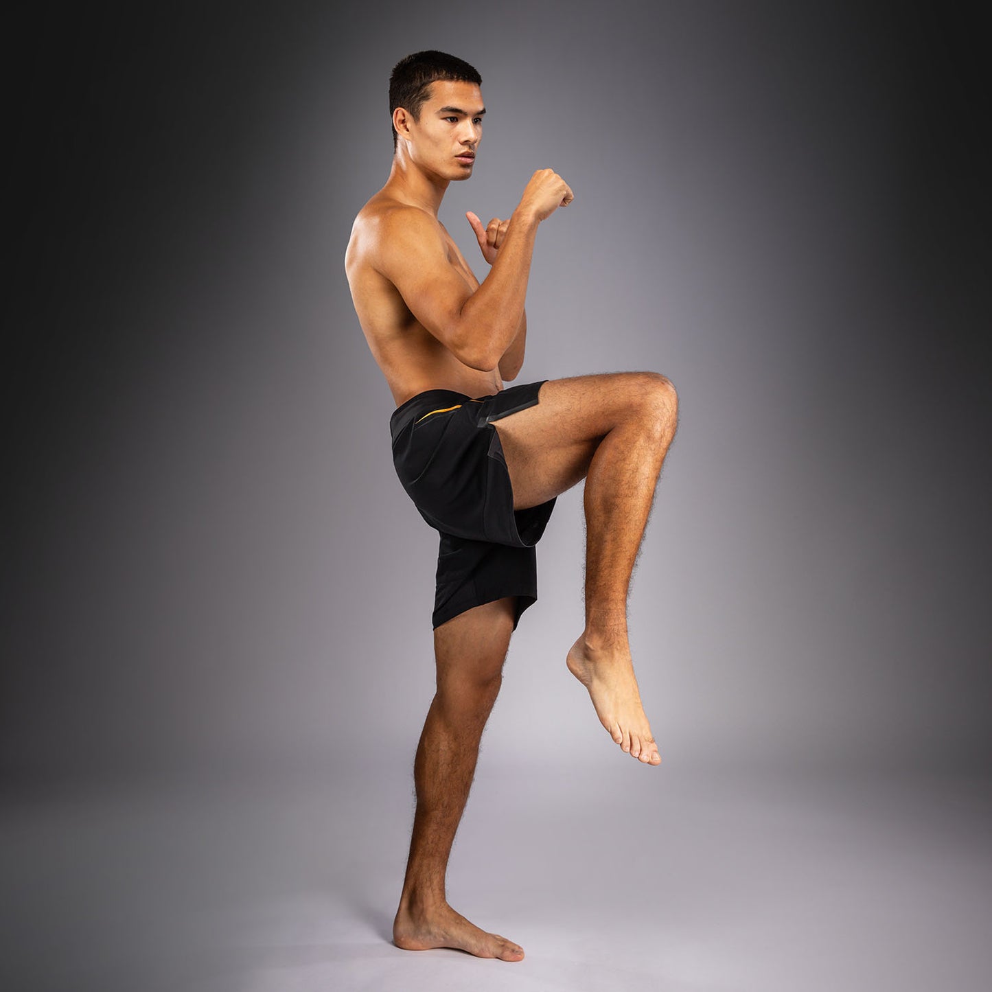 Venum G-Core Fight Shorts - Black/Gold