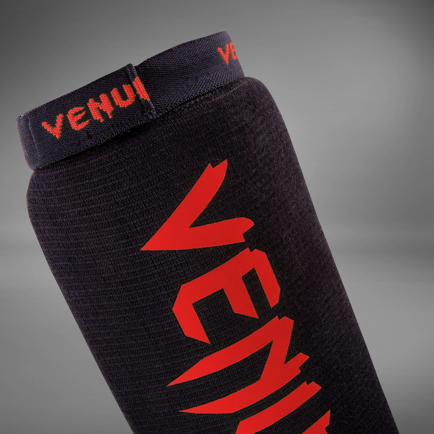 Venum Kontact Shin Guards - Black/Red