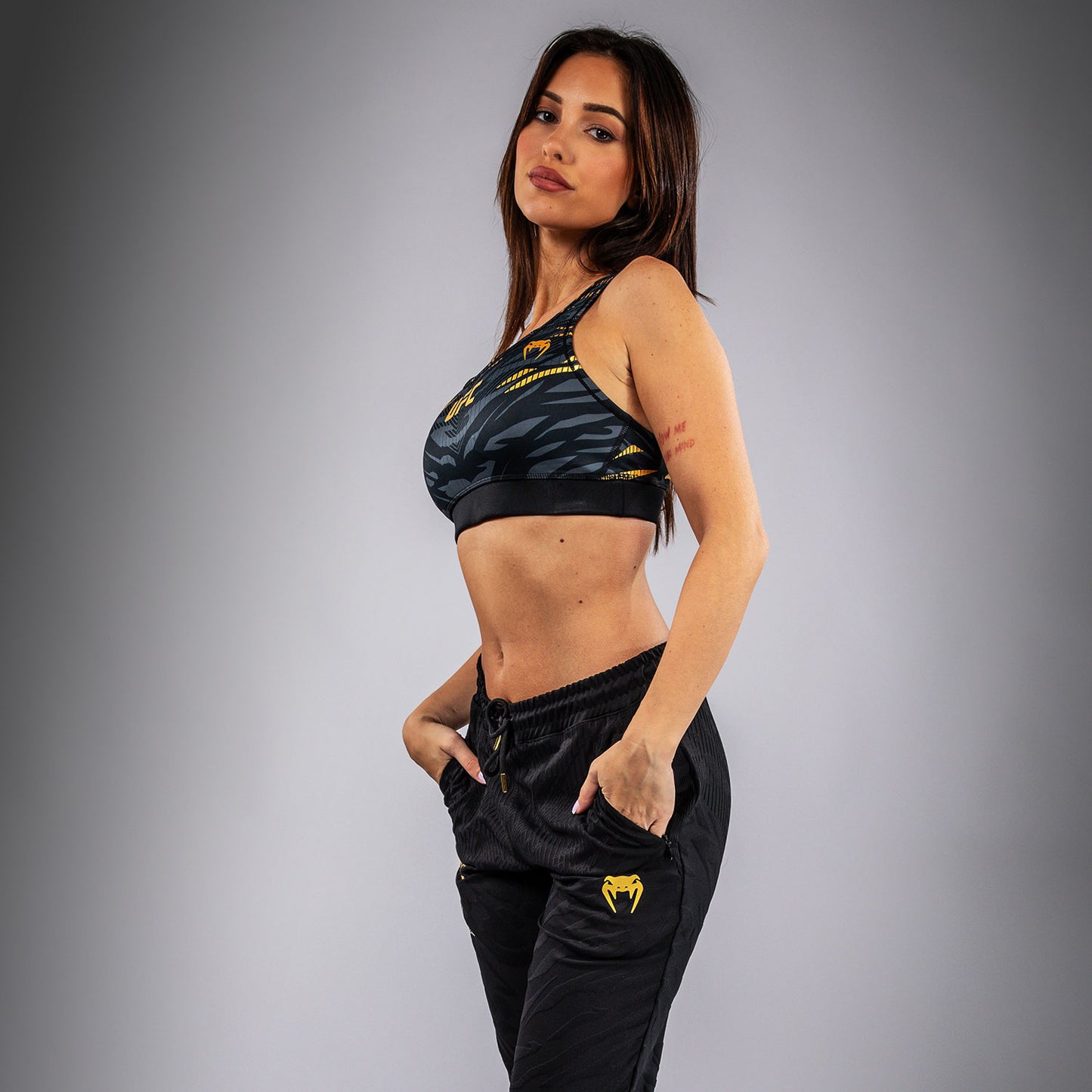 UFC Fusion by Venum Authentic Fight Night Women’s Sports Bra - Champion