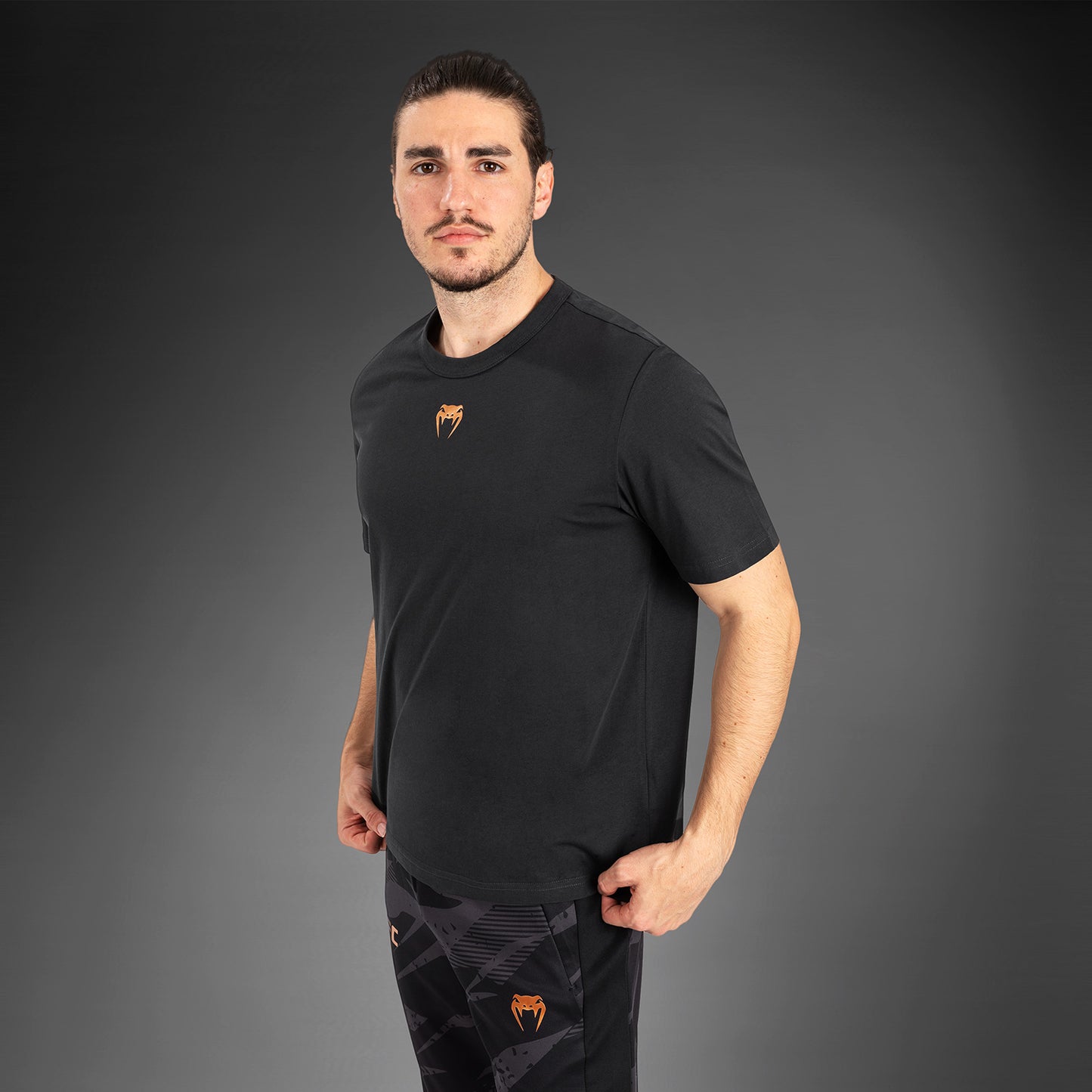 UFC Adrenaline by Venum Fight Week Men’s Short Sleeve T-shirt - Charcoal Grey